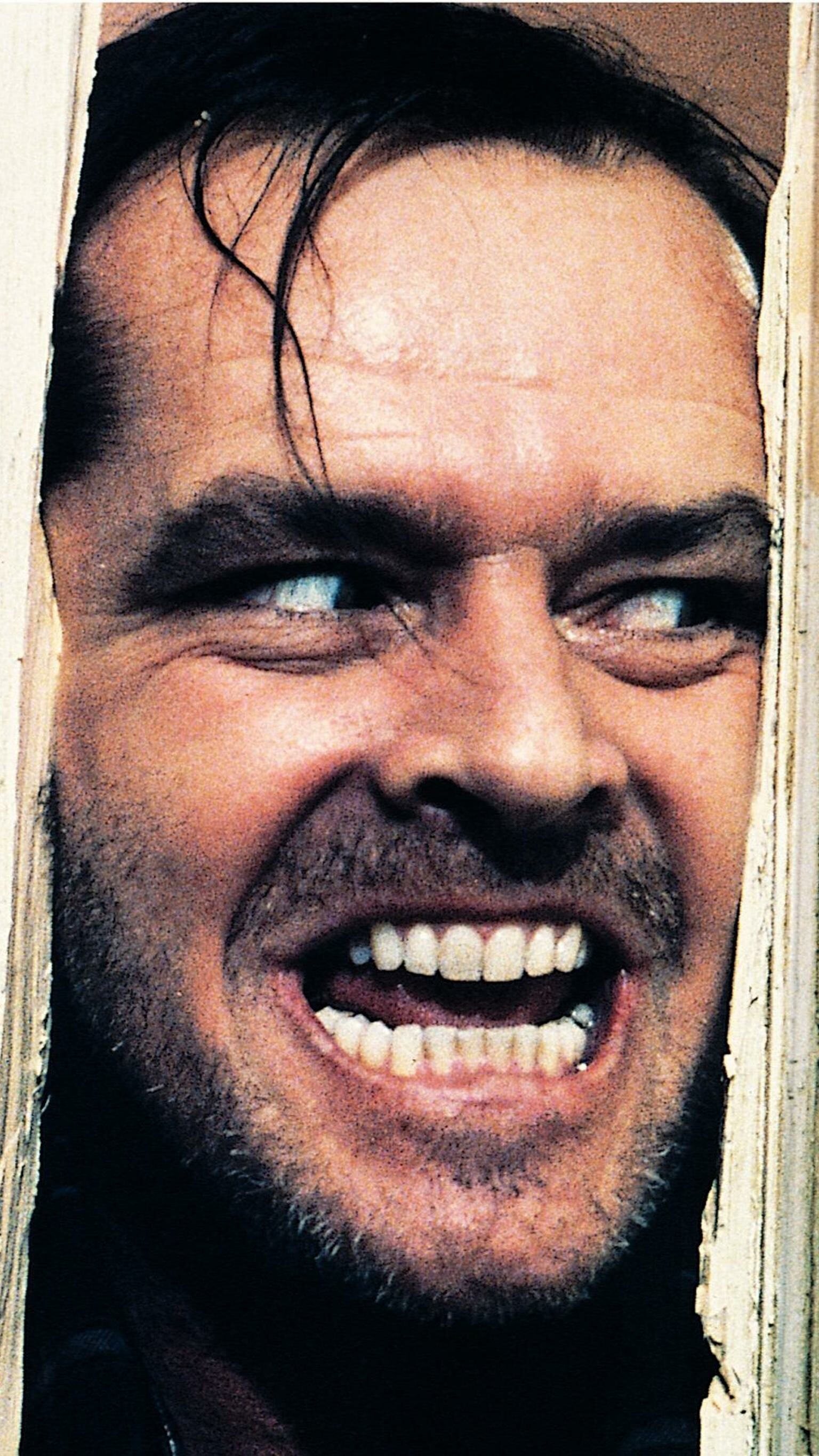 The Shining: Here's Johnny, Jack Nicholson as Jack Torrance, 1980 movie. 1540x2740 HD Wallpaper.