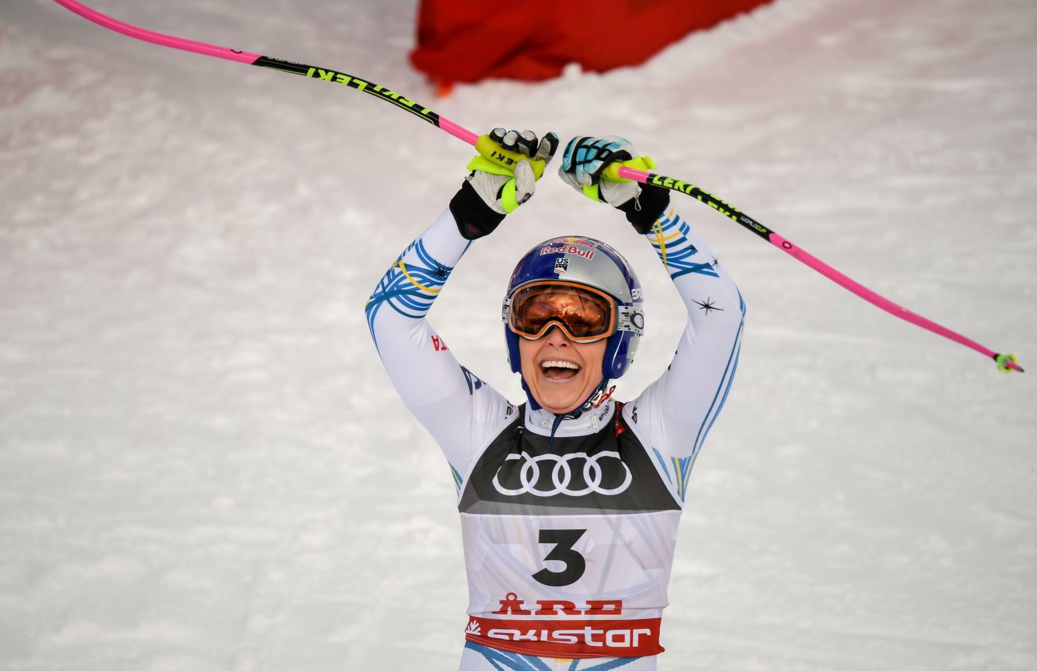 Lindsey Vonn, Skiing world championships, Stunning performance, Unforgettable moment, 2050x1330 HD Desktop