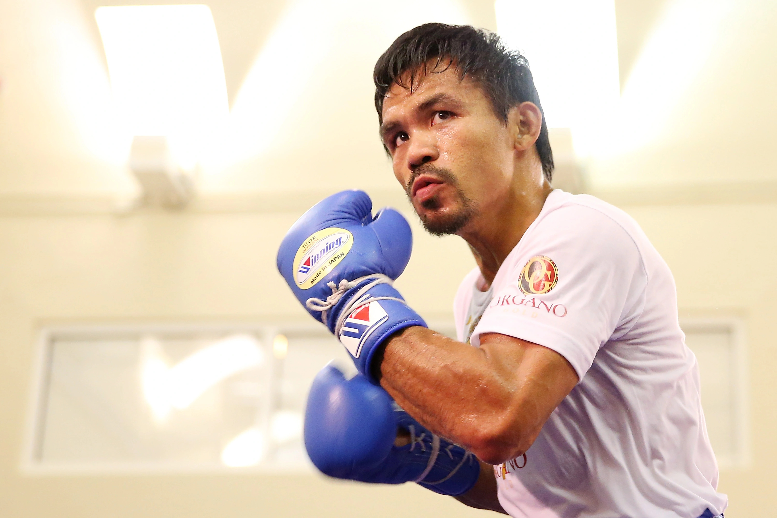 Manny Pacquiao, praises son, amateur boxing fight, 3000x2000 HD Desktop
