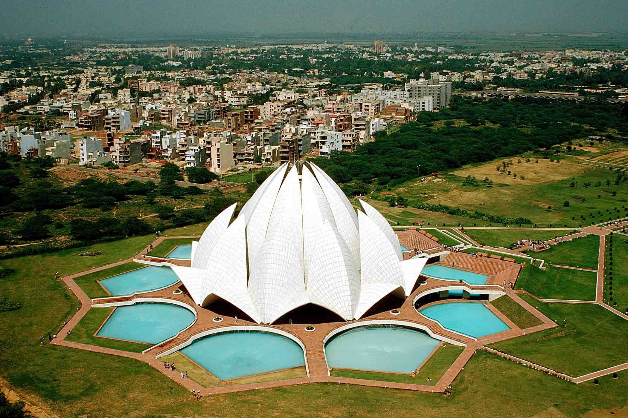 Lotus Temple, New Delhi, Travels, Serene beauty, 2100x1400 HD Desktop