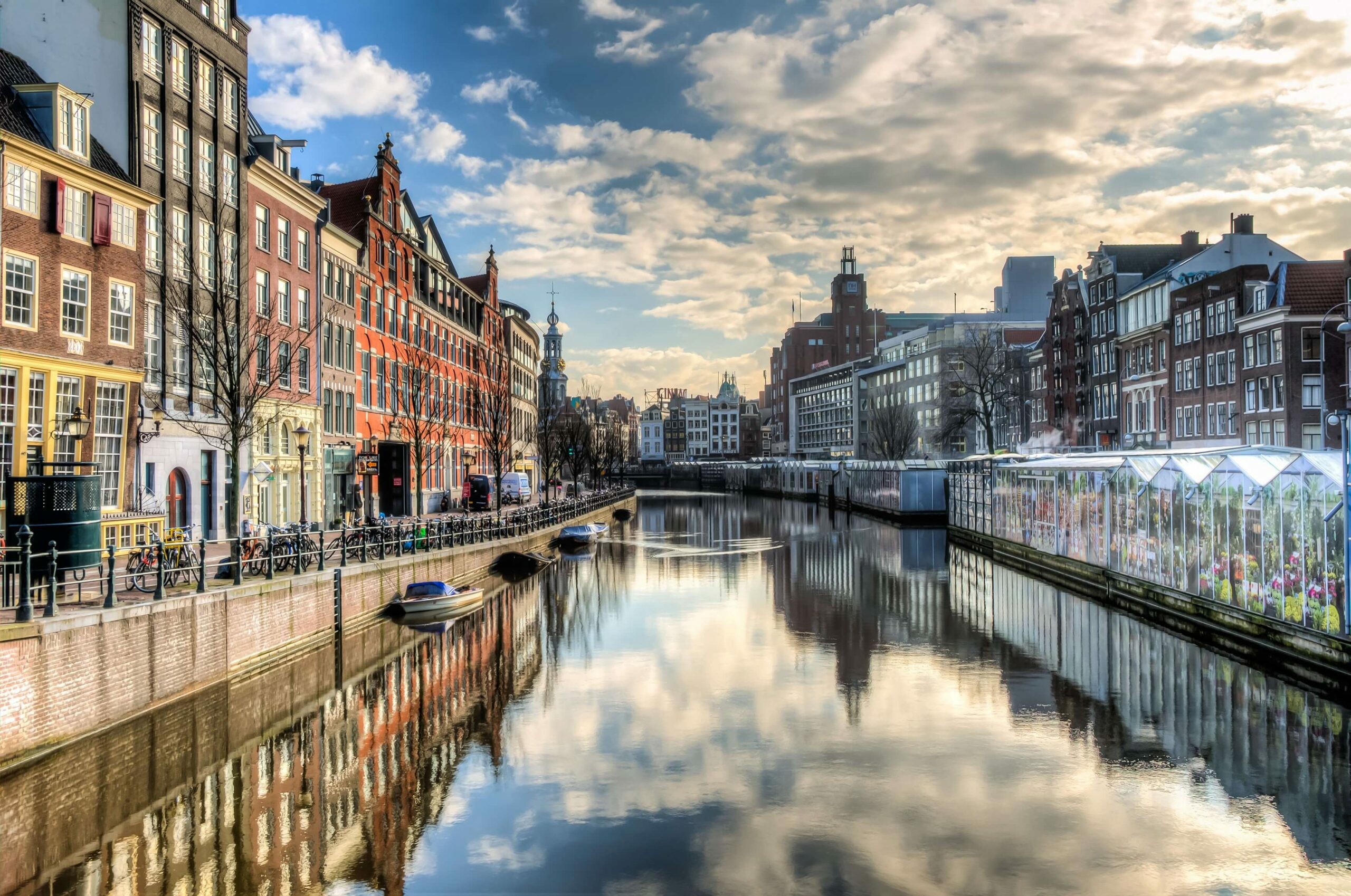Amsterdam: The capital of the Netherlands' with a population of more than 850,000. 2560x1700 HD Wallpaper.