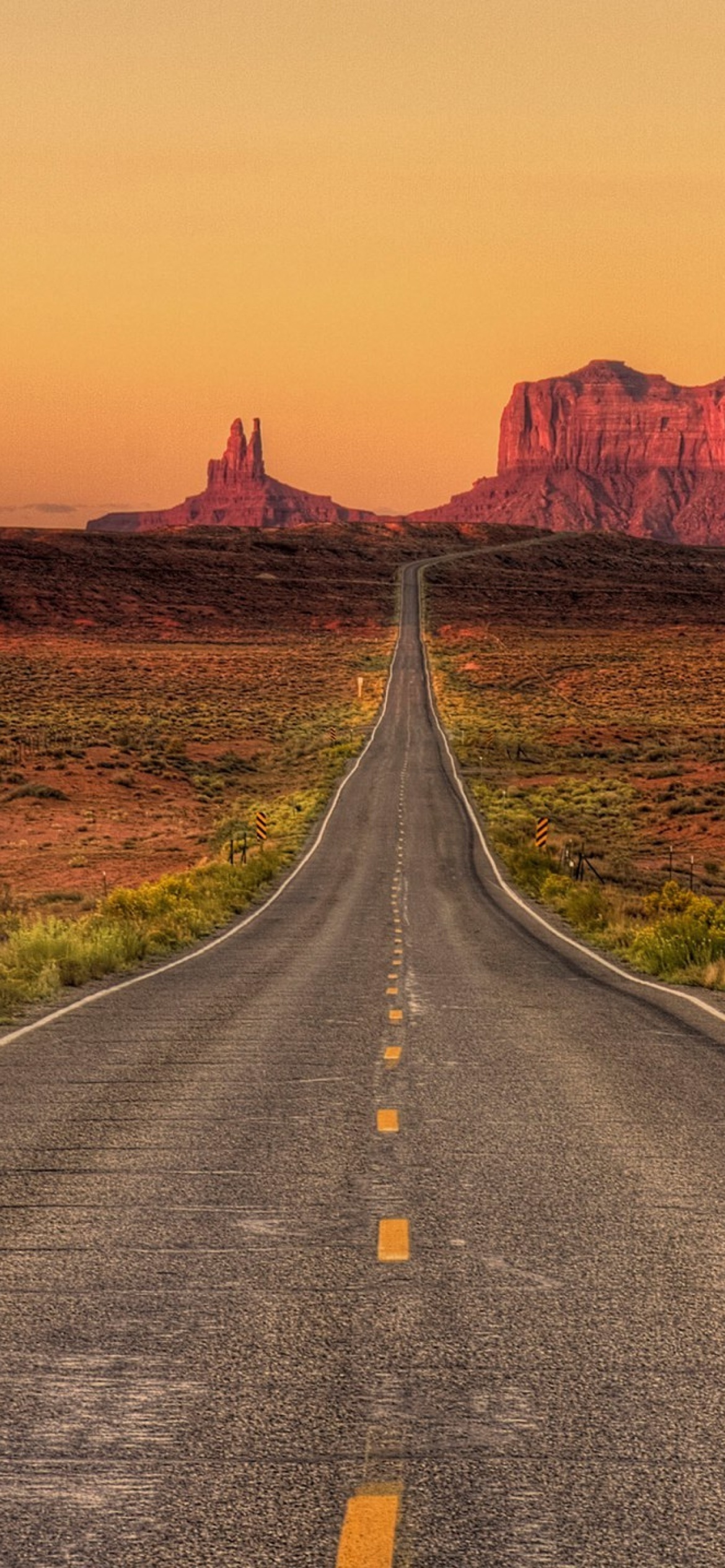 Monument Valley Arizona, Wallpaper, iPhone 12 Pro, Scenic, 1170x2540 HD Handy