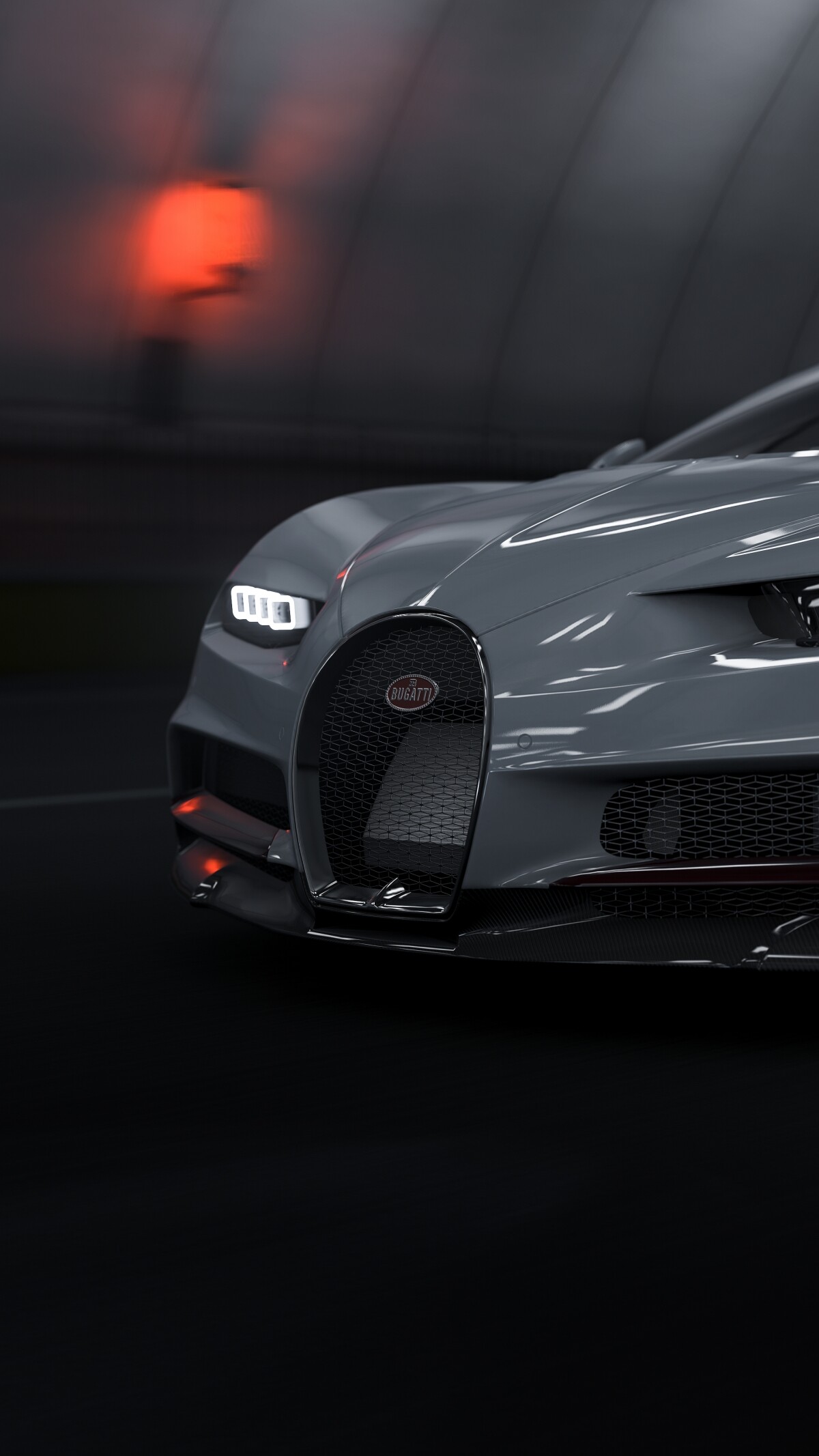 Bugatti: Chiron, has the quad-turbocharged W16 engine. 1200x2140 HD Wallpaper.