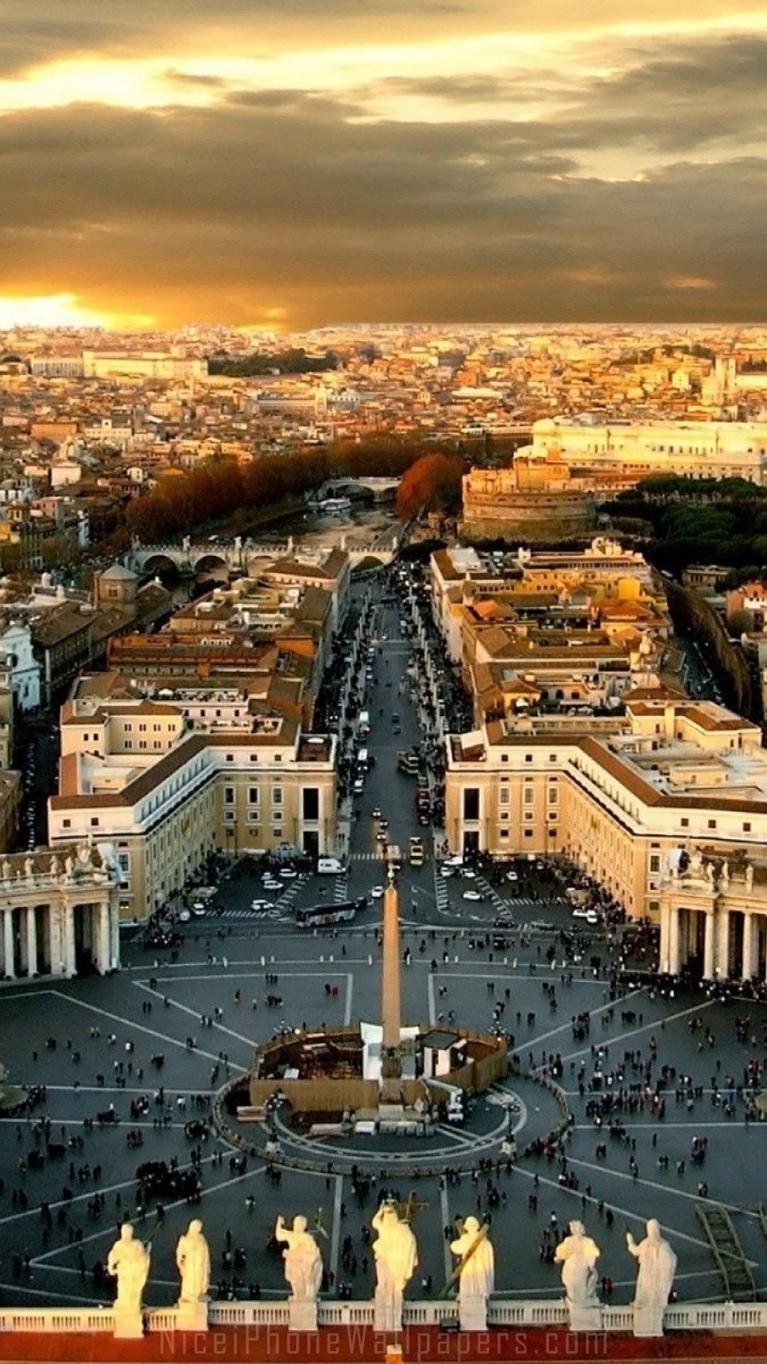 Vatican City, Cities, Urban Landscape, Metropolitan, 1080x1920 Full HD Phone