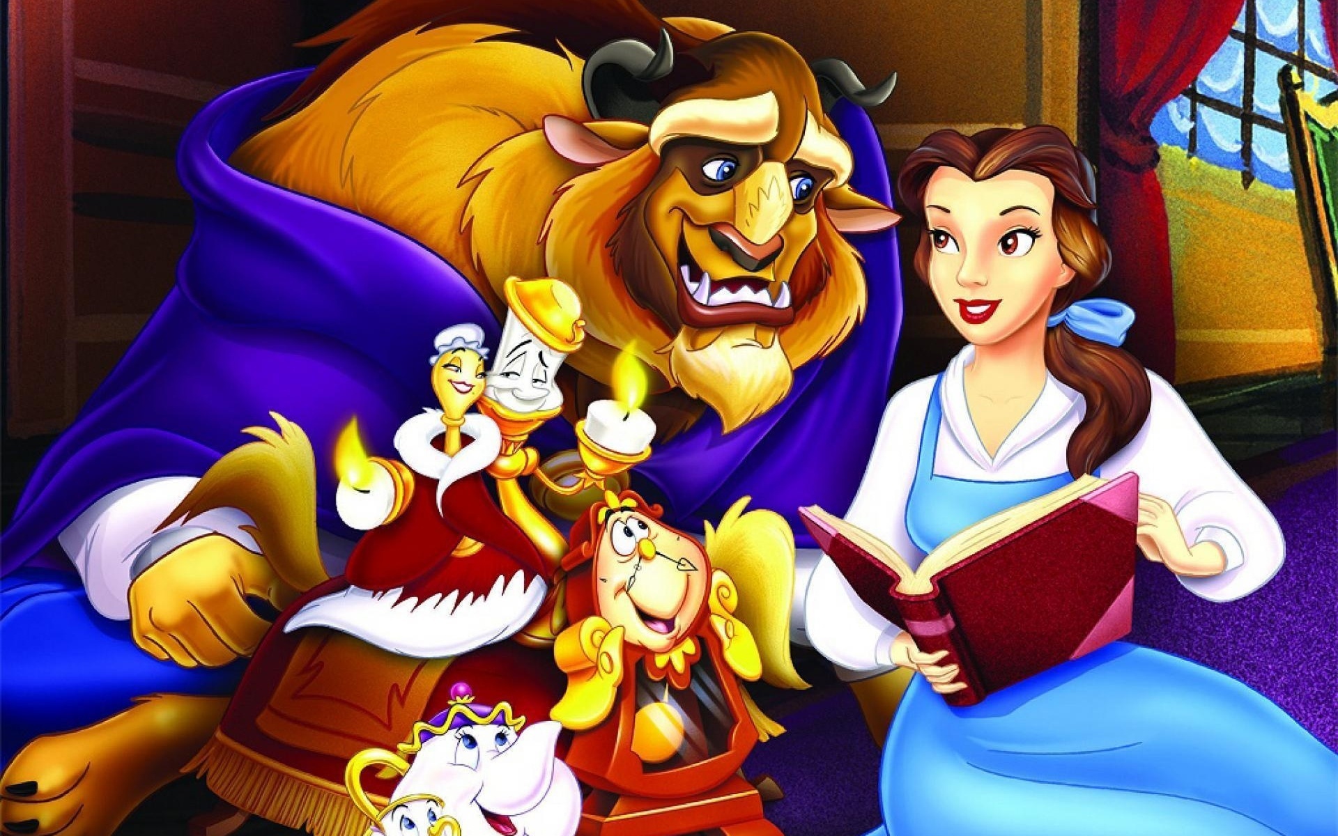 Beauty and the Beast 1991, Wallpapers, 1920x1200 HD Desktop