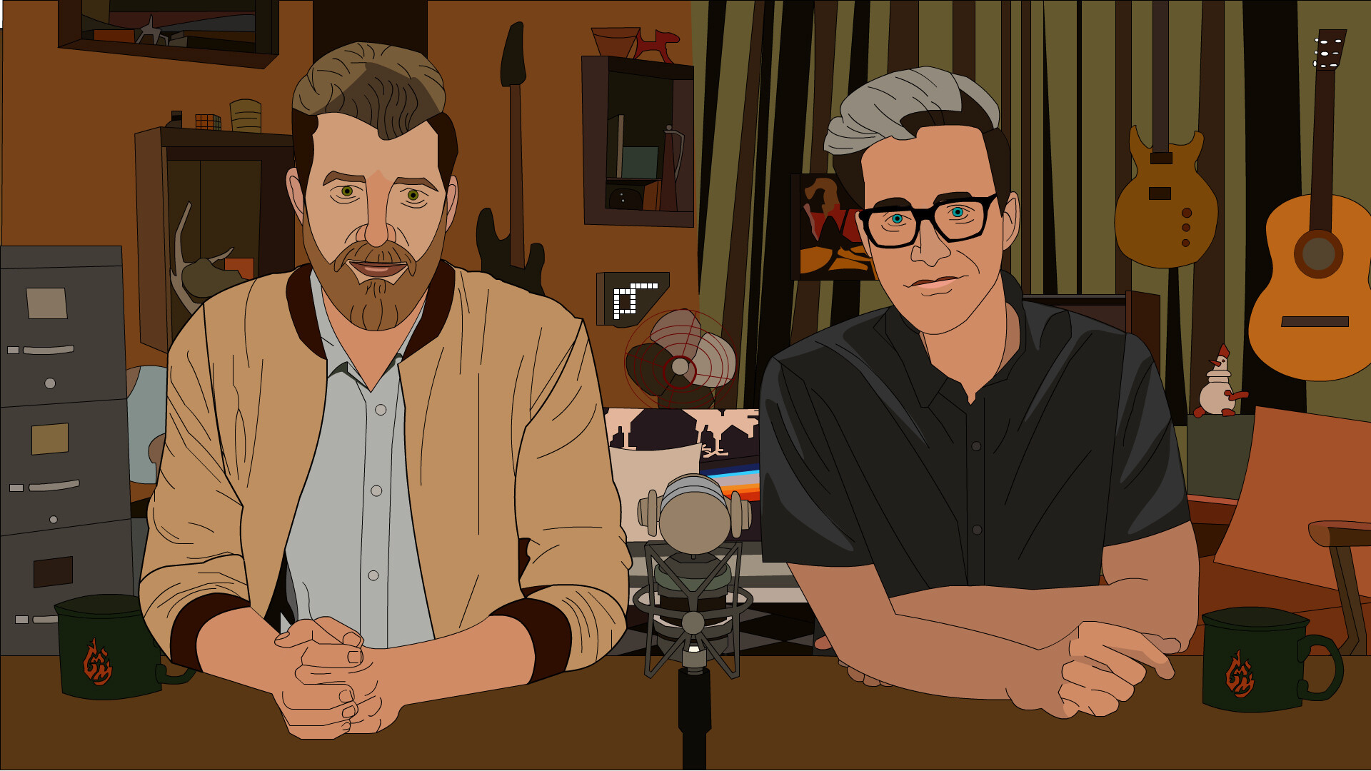 Rhett and Link, You know what time it is, ArtStation, Good Mythical Morning, 1920x1080 Full HD Desktop