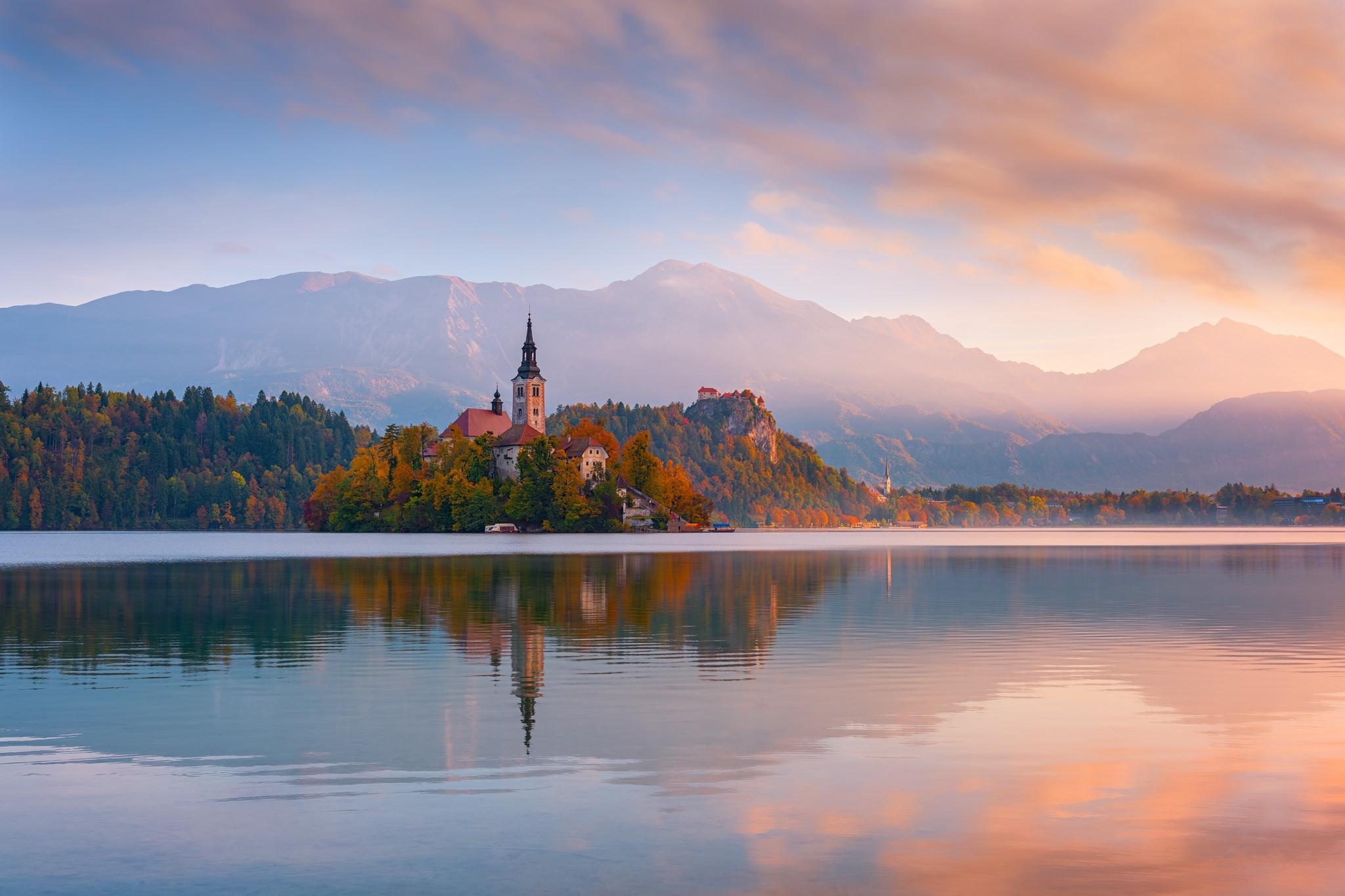 Lake Bled, Stunning photo, Breathtaking river, Fonwall collection, 2050x1370 HD Desktop