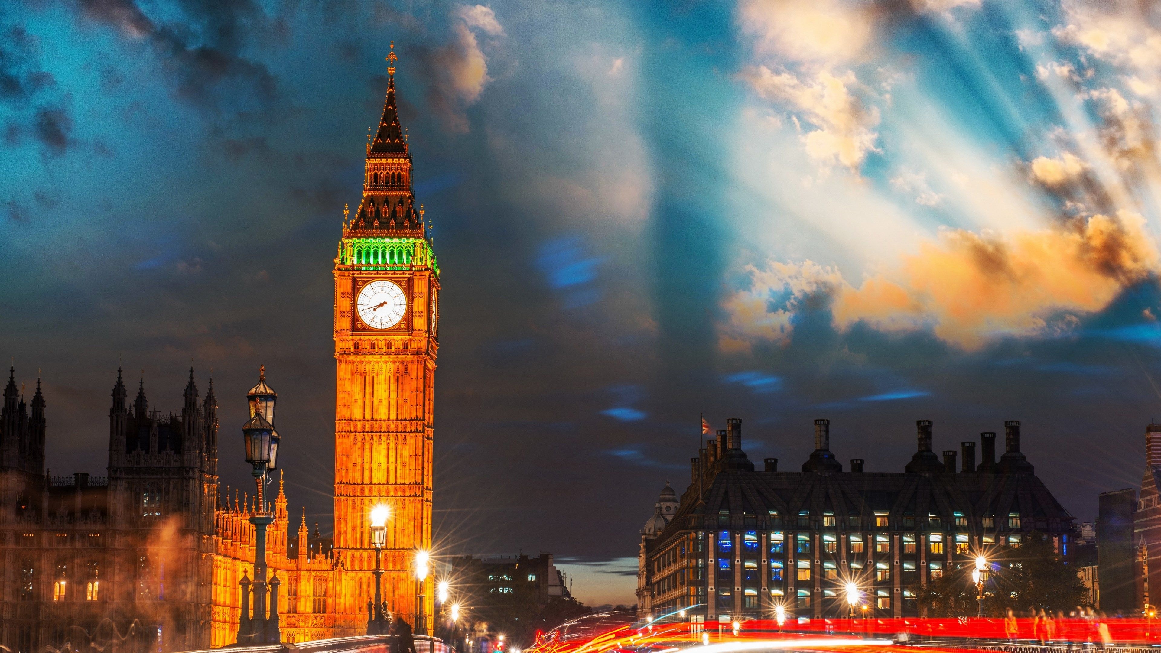 Big Ben, Travels, 4K wallpaper, Westminster bridge, 3840x2160 4K Desktop