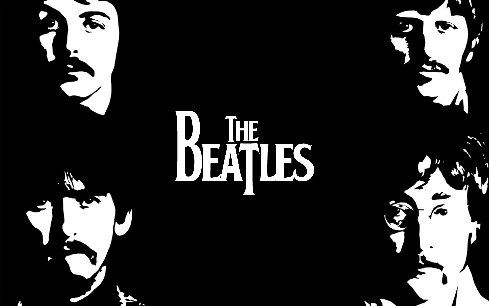 The Beatles: Please Please Me was the first of eleven consecutive albums released in the United Kingdom to reach number one. 1920x1200 HD Background.