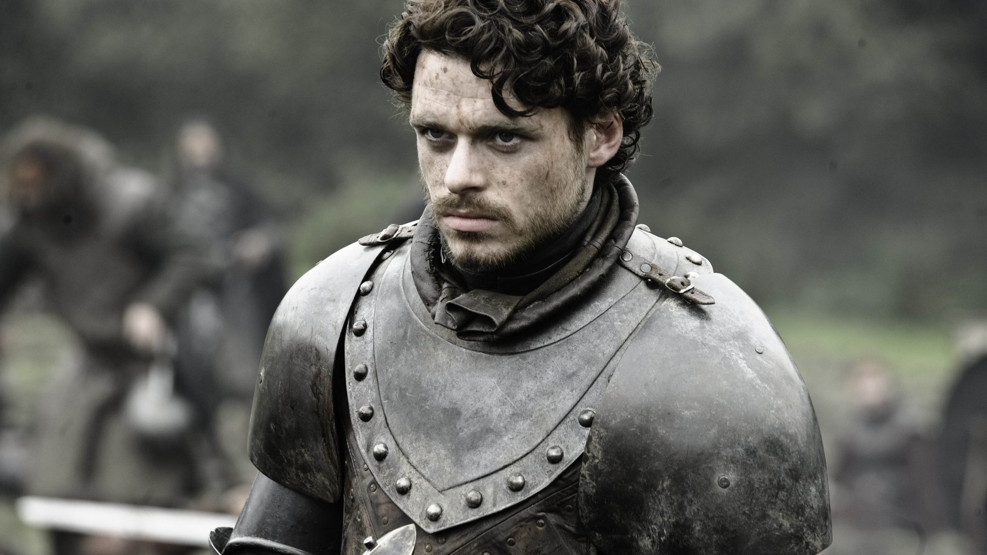 Richard Madden: Robb the Lord, Wolf King, The wolfling. 1920x1080 Full HD Background.