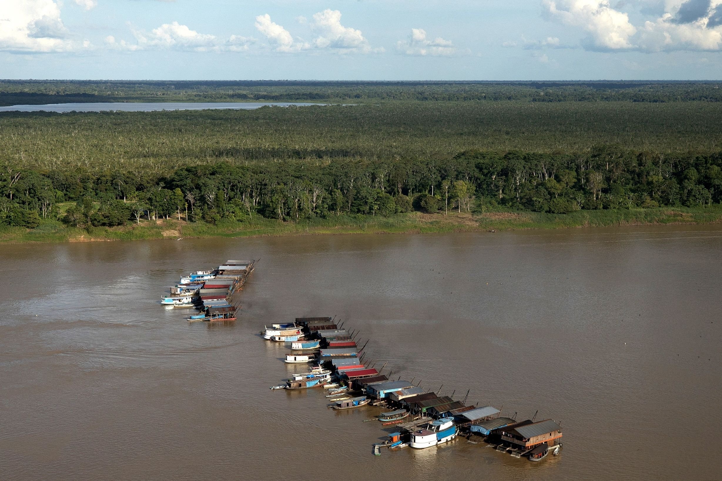 Madeira River, Illegal miners, Amazon tributary, Gold rush, 2460x1640 HD Desktop