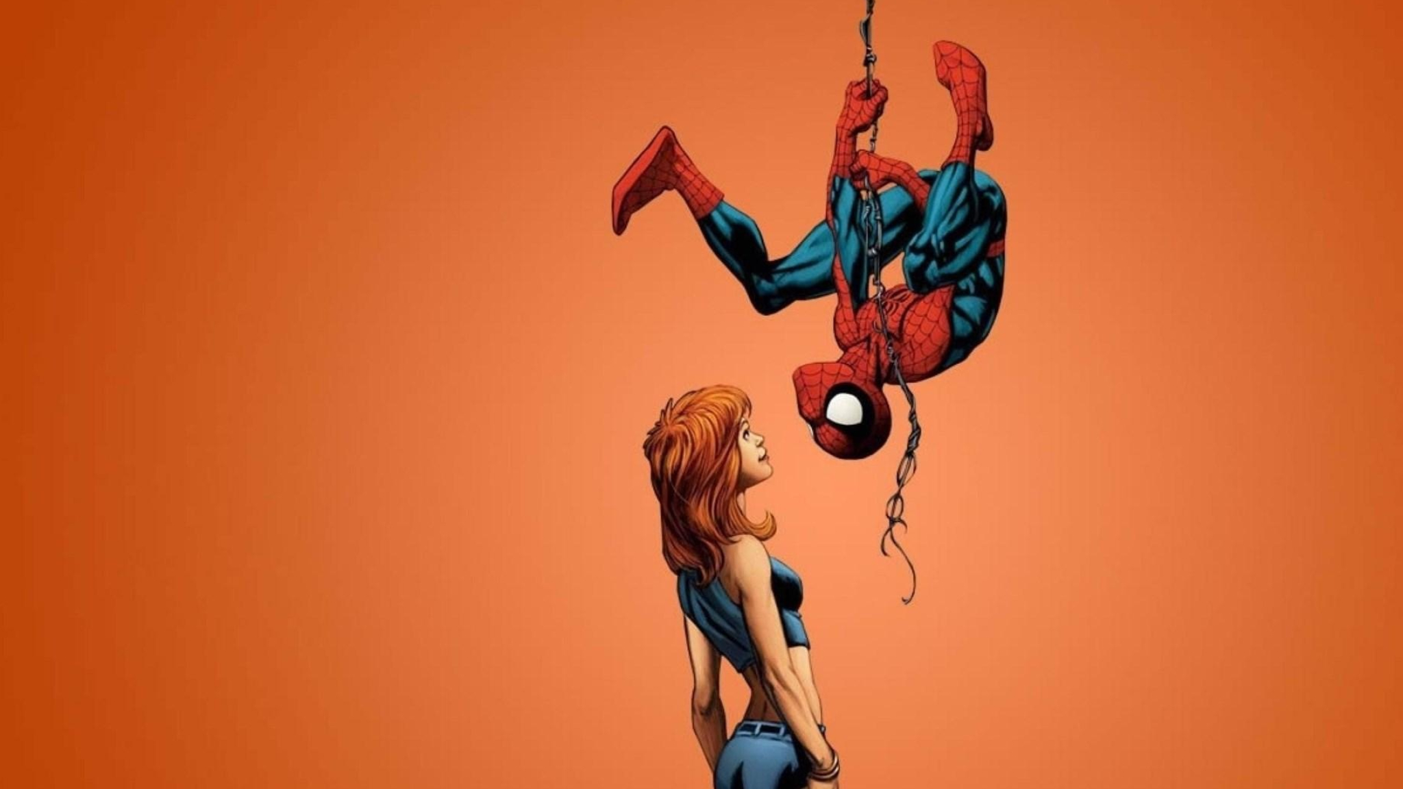 Spiderman Mary Jane, HQ wallpapers, Free download, High-quality images, 2050x1160 HD Desktop