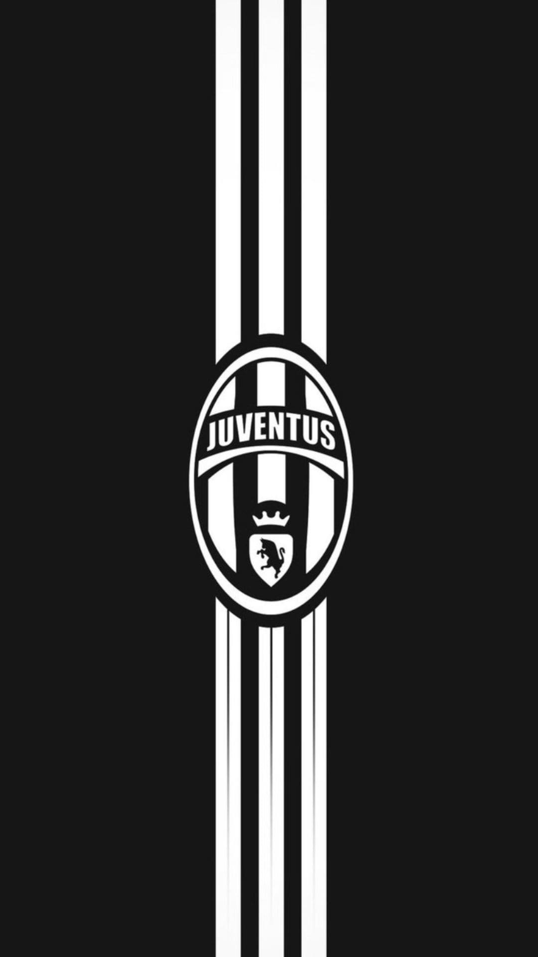Juventus: The club's fan base is the largest at national level and one of the largest worldwide. 1080x1920 Full HD Background.