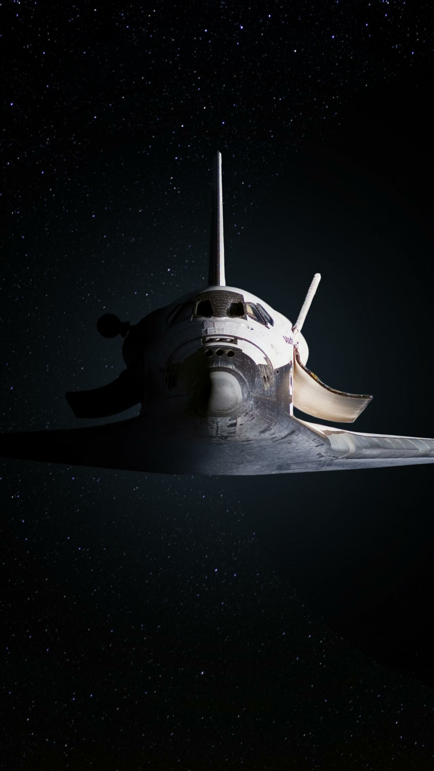 Space Shuttle: Challenger and Columbia were lost in mission accidents, Universe. 1440x2560 HD Background.