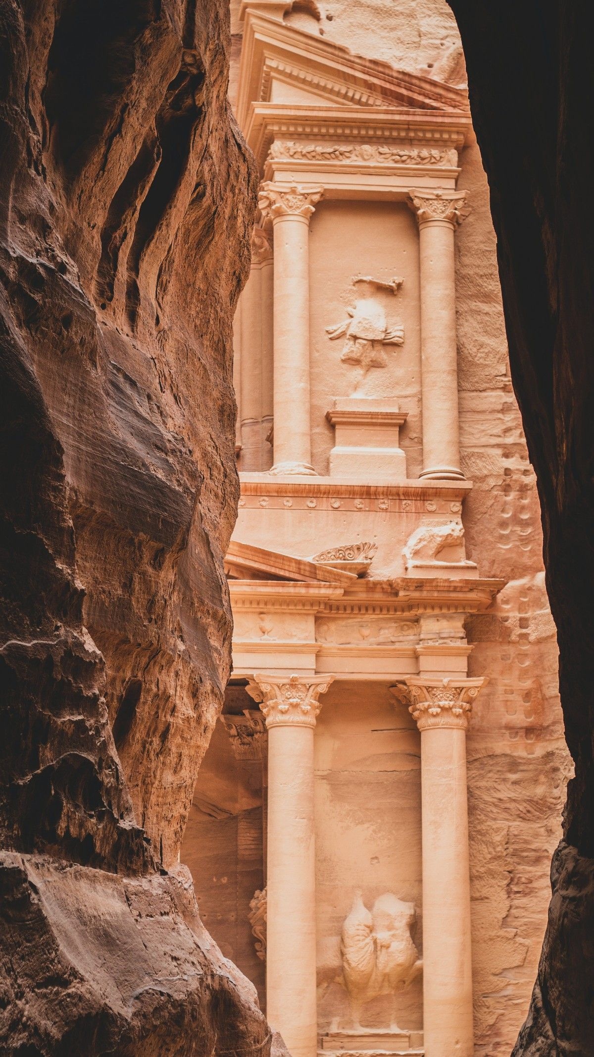 Petra in Jordan, Wadi al mujib, Phone wallpaper, Live wallpaper, 1200x2140 HD Phone