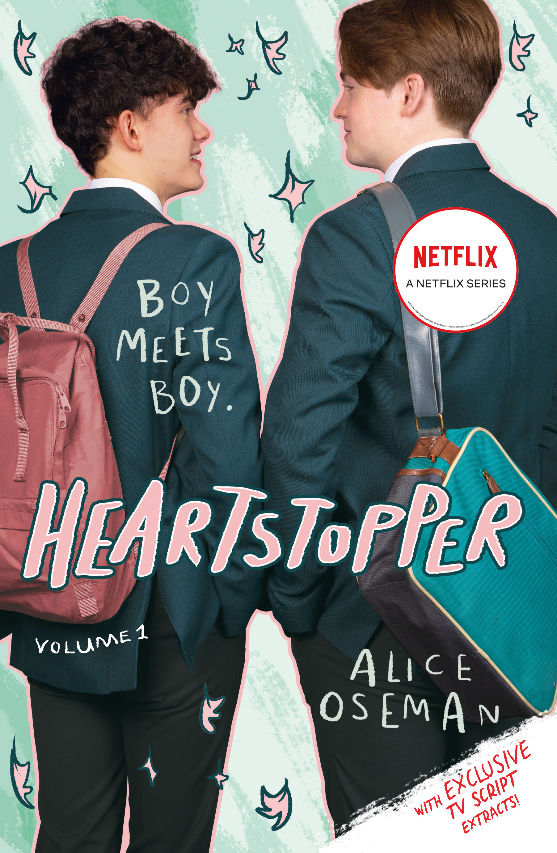 Heartstopper series, TV tie-in novel, Alice Oseman, The million-copy bestseller, 1810x2770 HD Handy