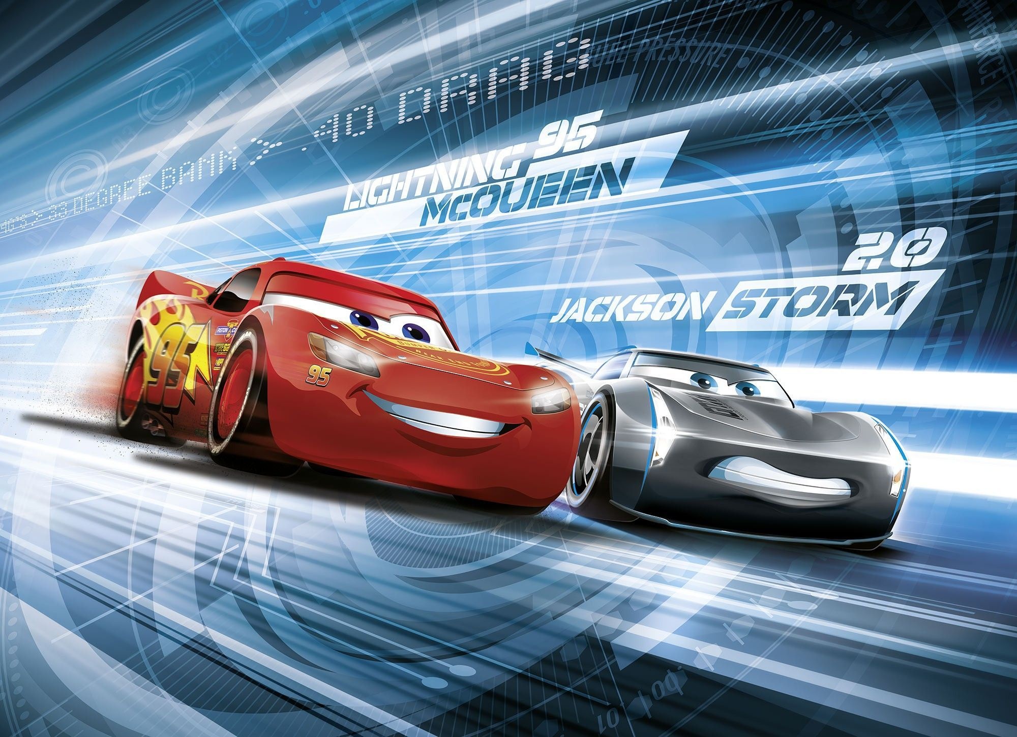 Cars 3 wallpapers, Lightning McQueen, Disney Pixar, Samantha Walker, 2000x1450 HD Desktop