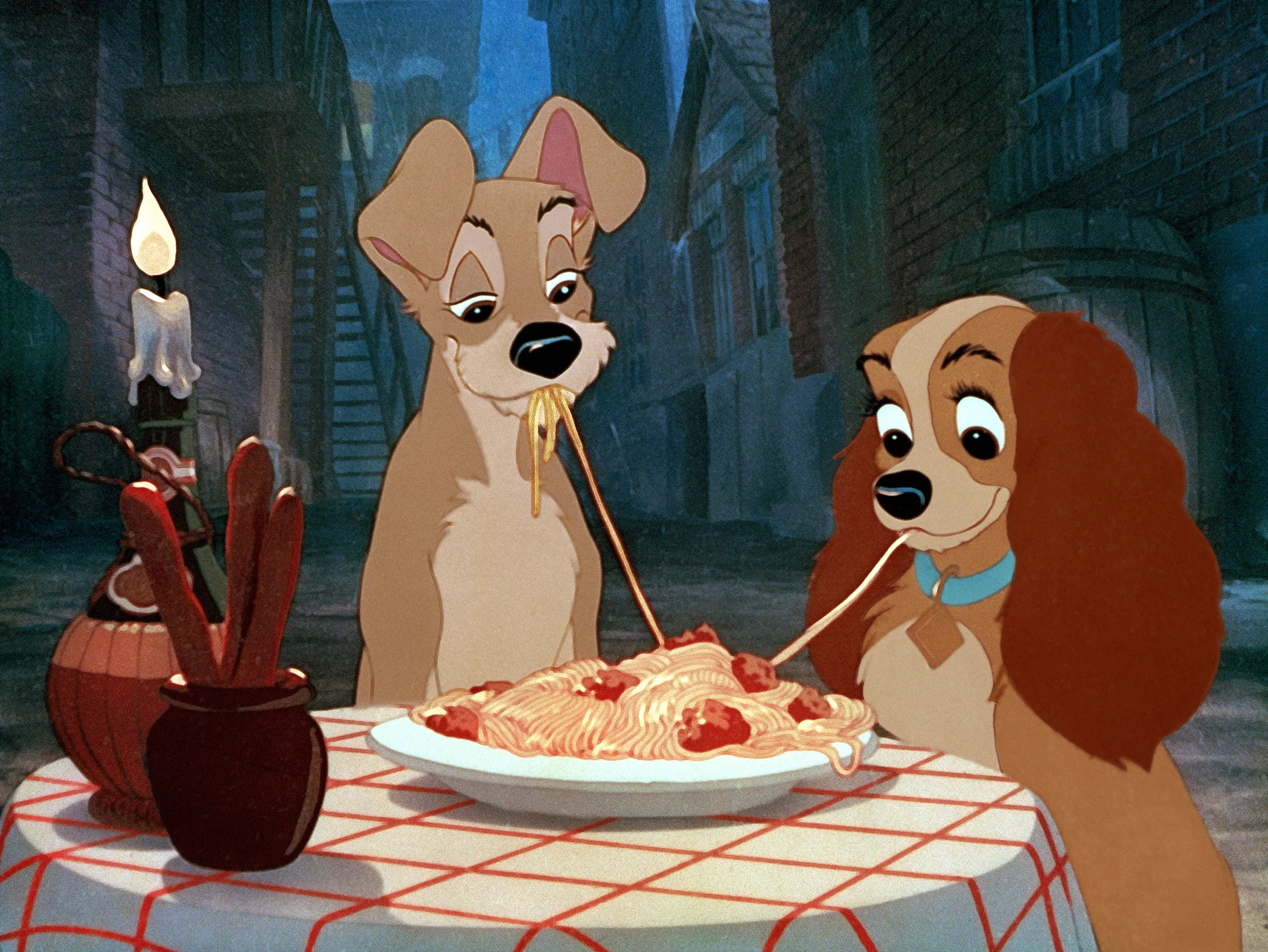 Best movie dogs, Lady and the Tramp, Ranked, Dug and Toto, 2100x1580 HD Desktop