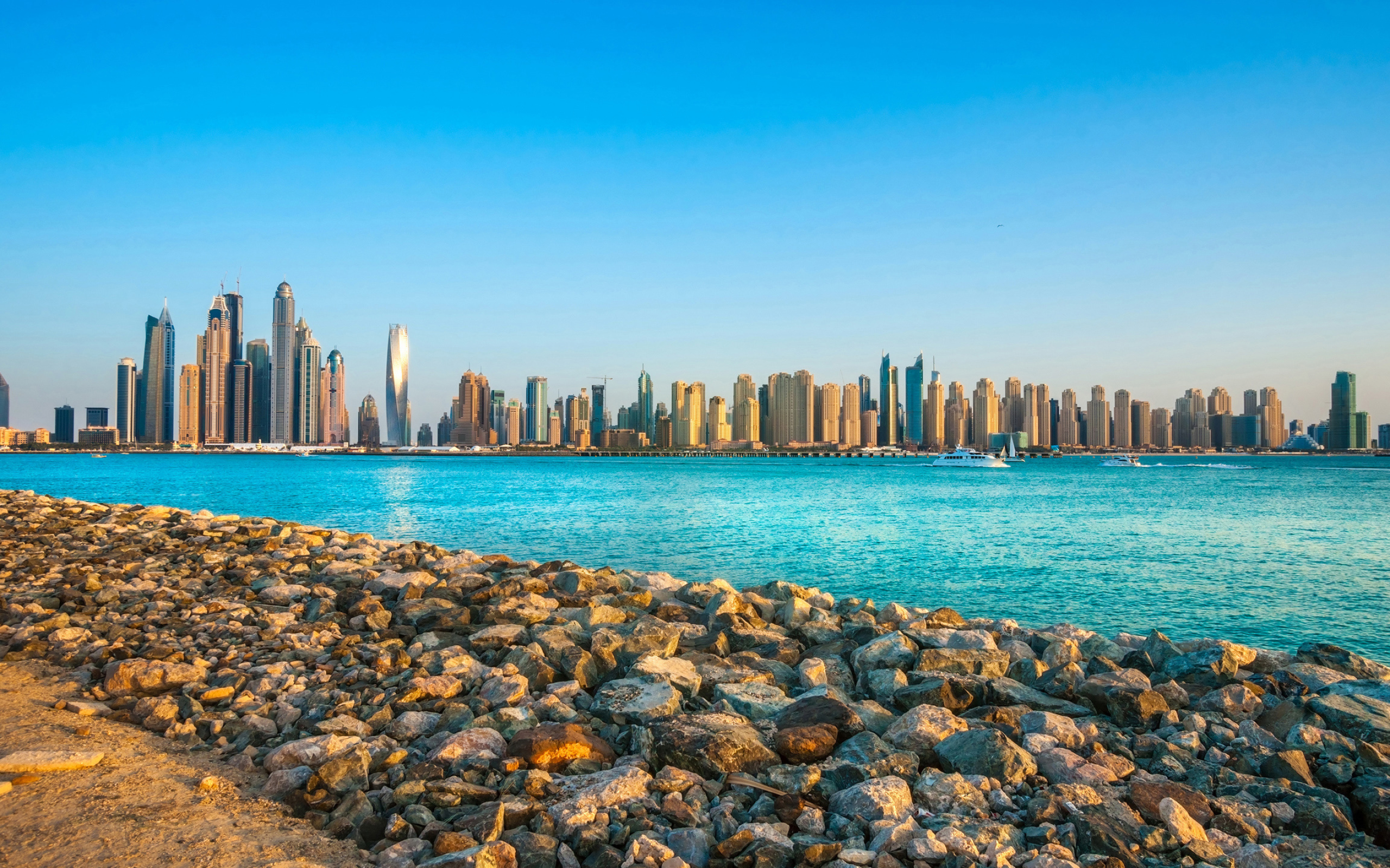 Dubai Skyline, Majestic city, Ultra HD wallpapers, Must-visit destination, 2560x1600 HD Desktop