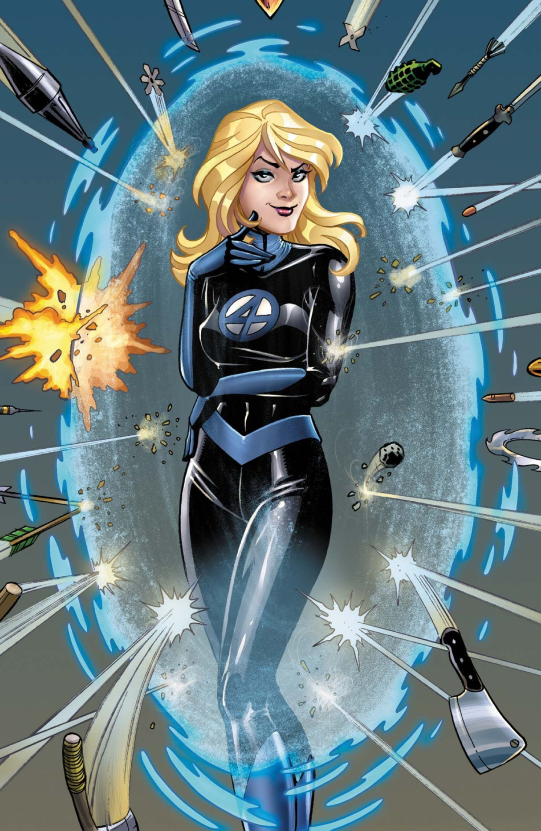 Invisible Woman, 2019 movie, Comic variant, Mysterious powers, 1830x2800 HD Phone