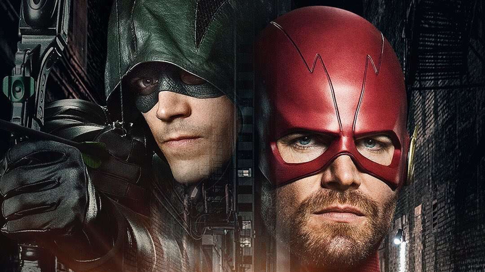 Green Arrow and Flash: "Elseworlds", the fifth Arrowverse crossover event, The CW. 1920x1080 Full HD Wallpaper.