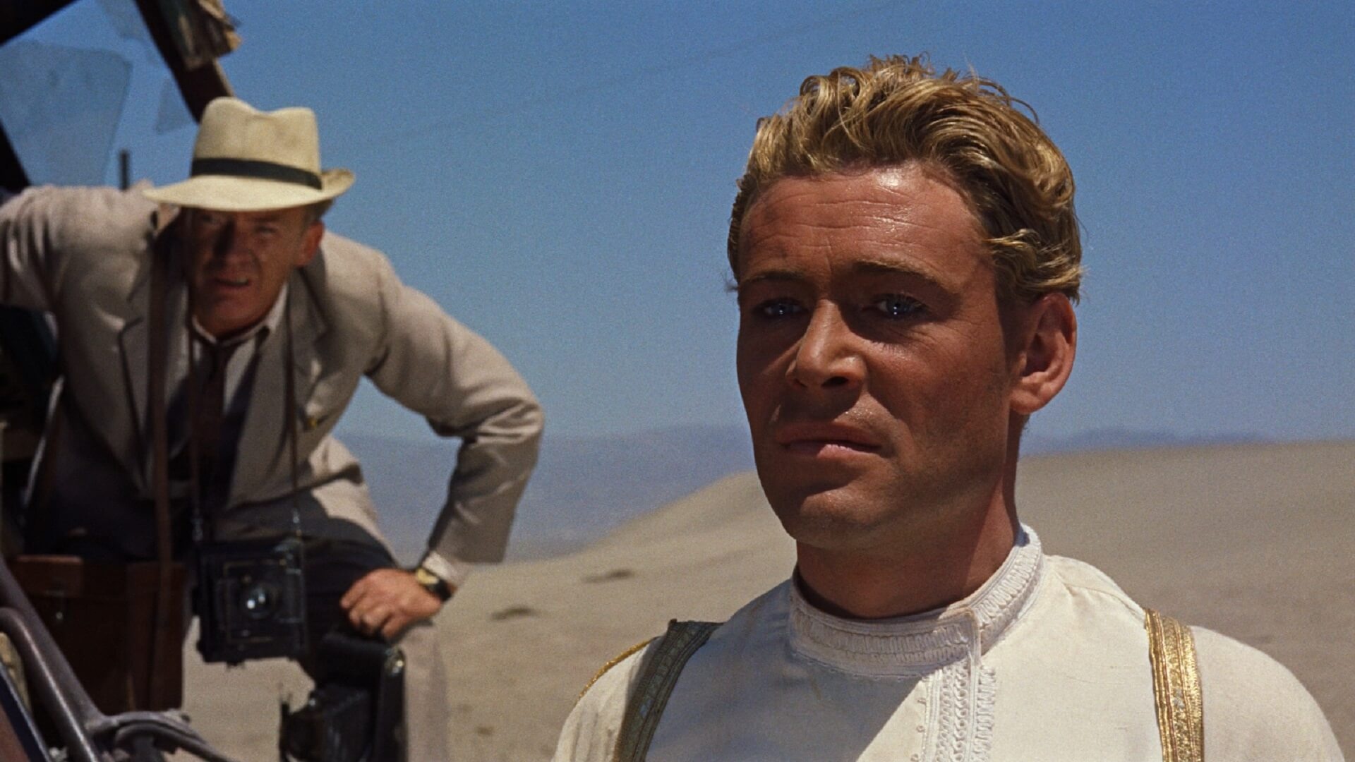 Lawrence of Arabia: The film was nominated for ten Oscars at the 35th Academy Awards in 1963. 1920x1080 Full HD Background.