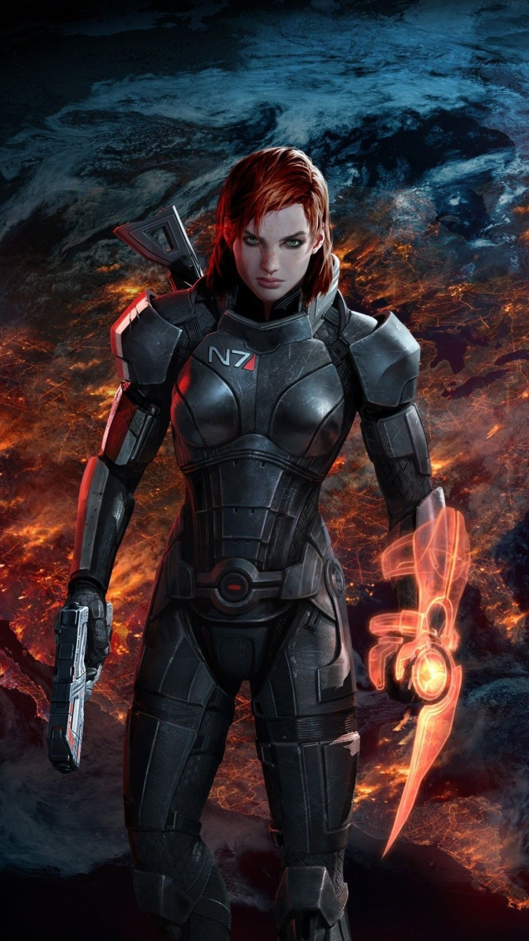 Mass Effect 3, iPhone wallpapers, Sci-fi masterpiece, Stunning visuals, 1080x1920 Full HD Handy