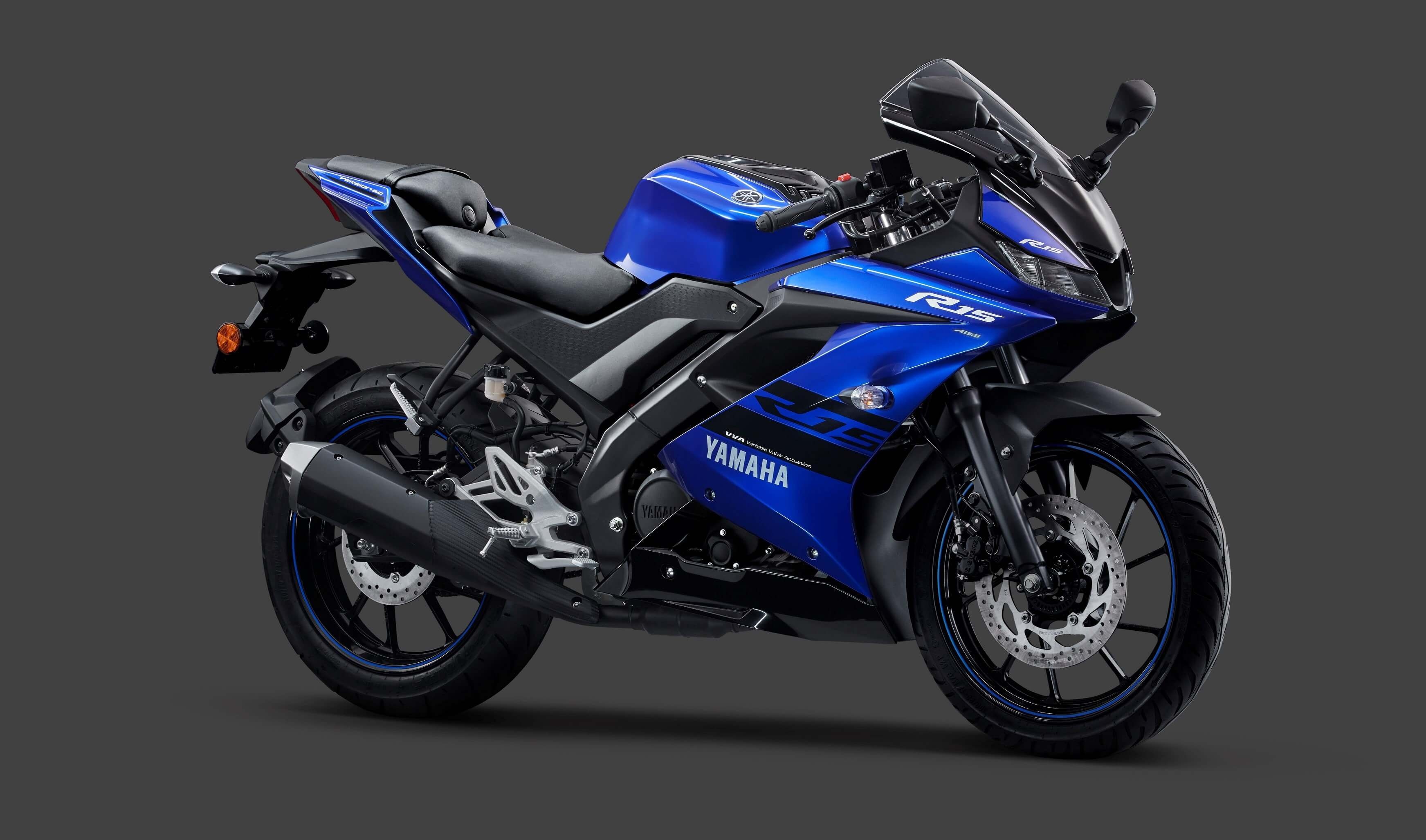 Yamaha YZF-R15, Striking blue beauty, On sale 58% off, V3 edition, 3490x2060 HD Desktop