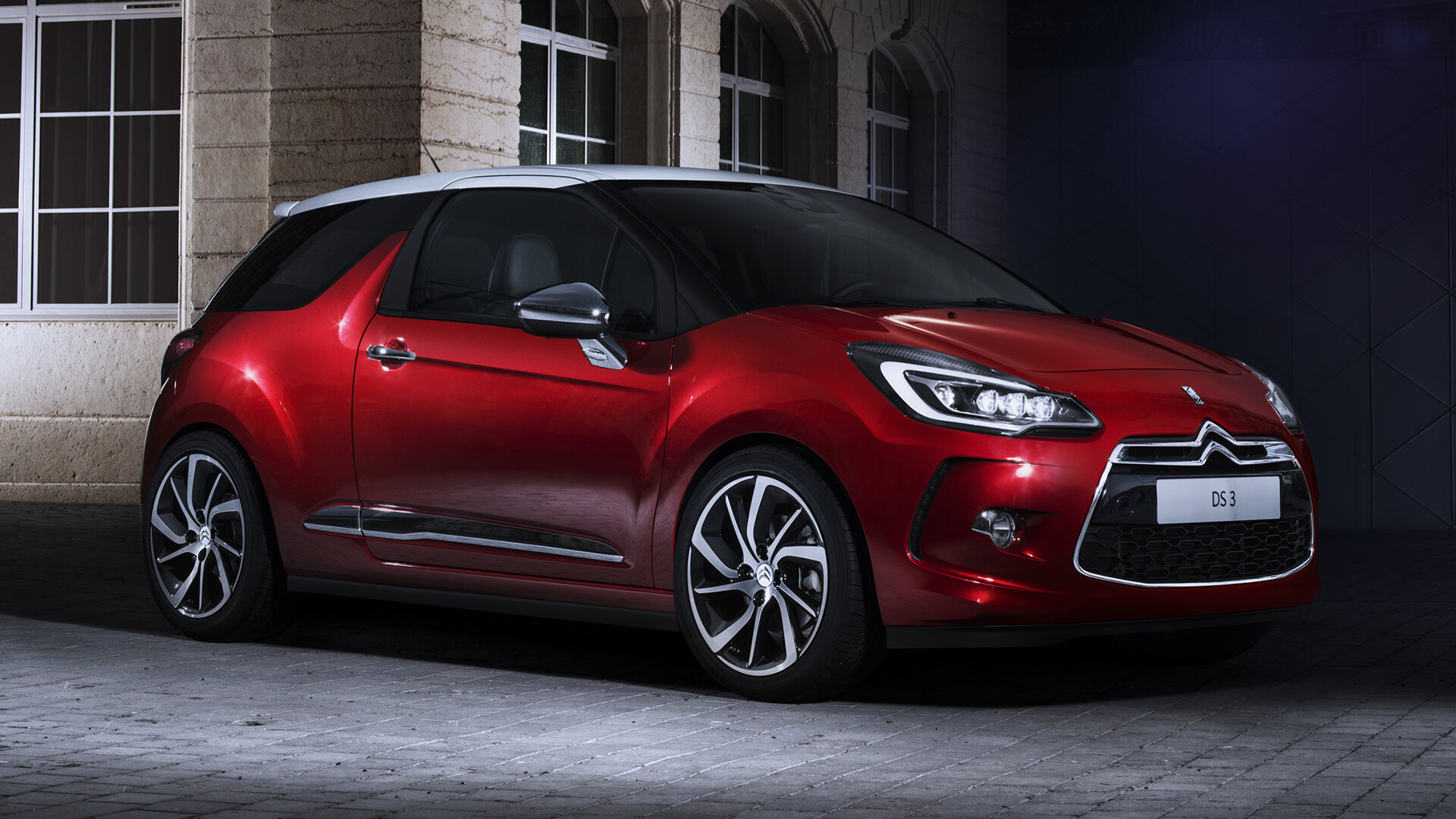 Citroen: 2014 model DS3, French car manufacturer, owned by Stellantis since 2021. 1920x1080 Full HD Wallpaper.