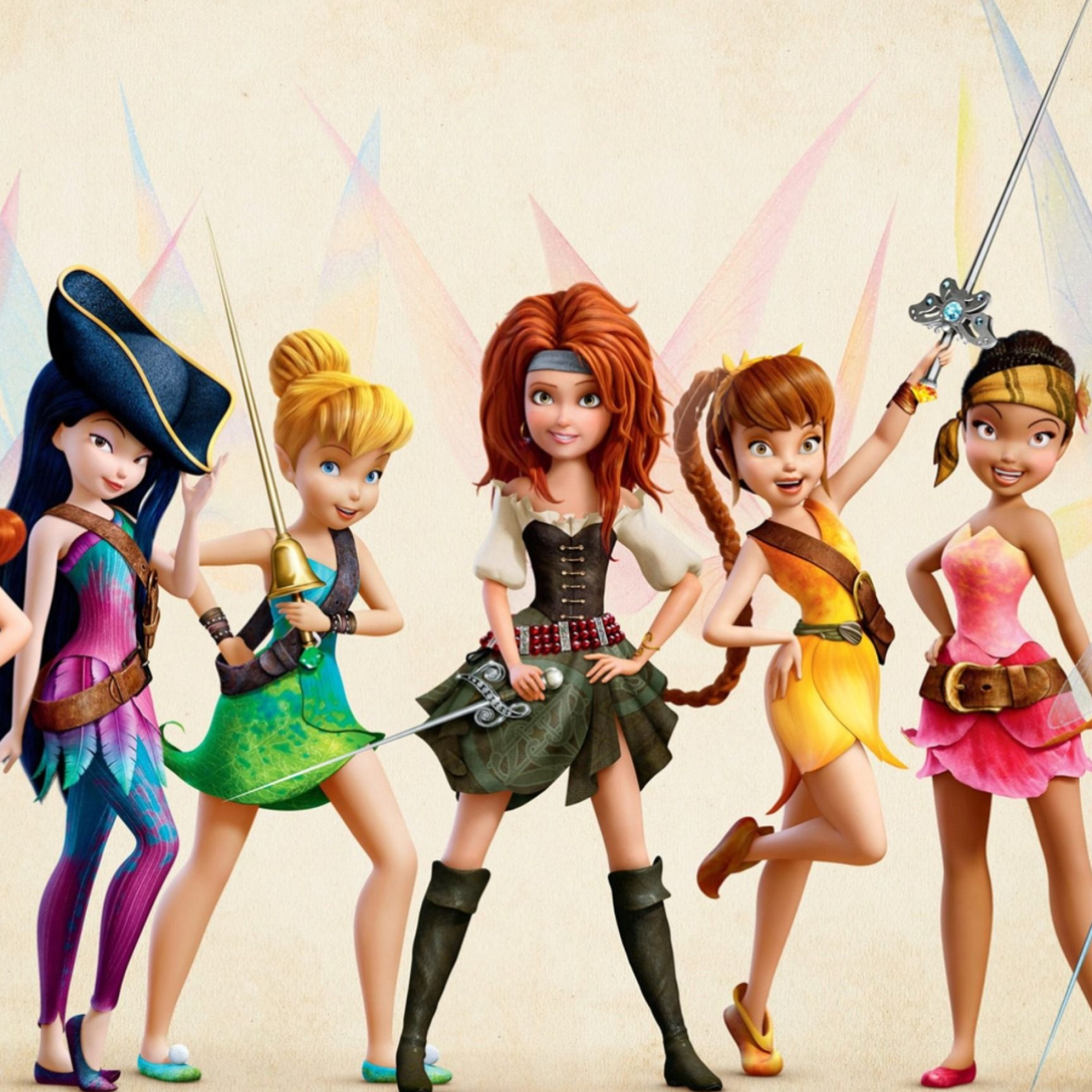 Tinker Bell and the Pirate Fairy, Pirate adventure, Tinker Bell movie, Fairyland magic, 1920x1920 HD Handy