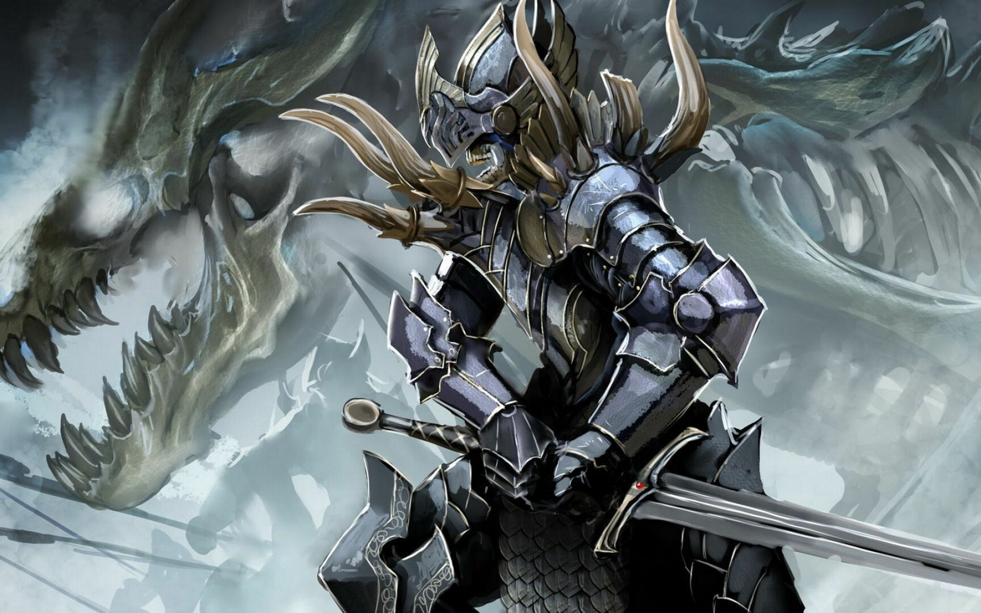 Knight: Dragon Fantasy, Video game, Soldier. 1920x1200 HD Wallpaper.