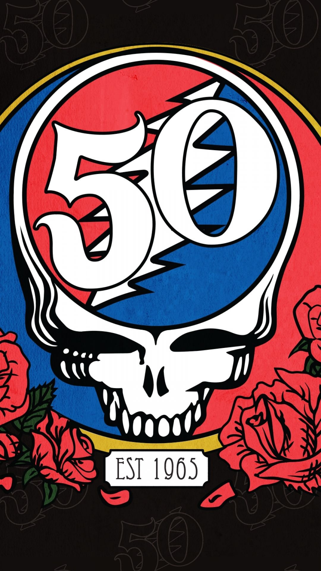 Grateful Dead: Fare Thee Well: Celebrating 50th anniversary, 2015, Levi's Stadium in Santa Clara, California. 1080x1920 Full HD Wallpaper.