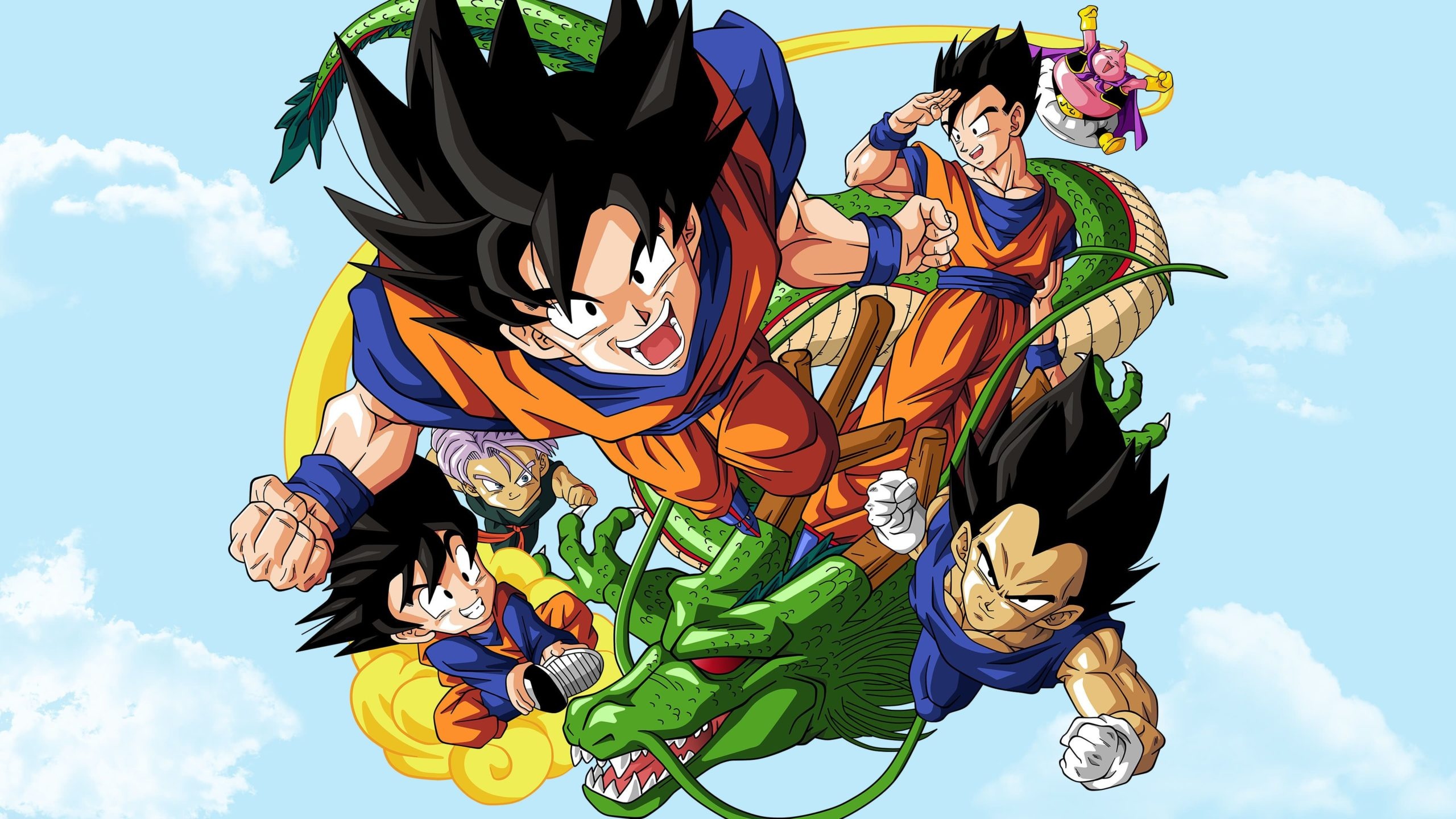 Dragon Ball Z Abridged, Superhero delay, Anime release, Toei Animation, 2560x1440 HD Desktop
