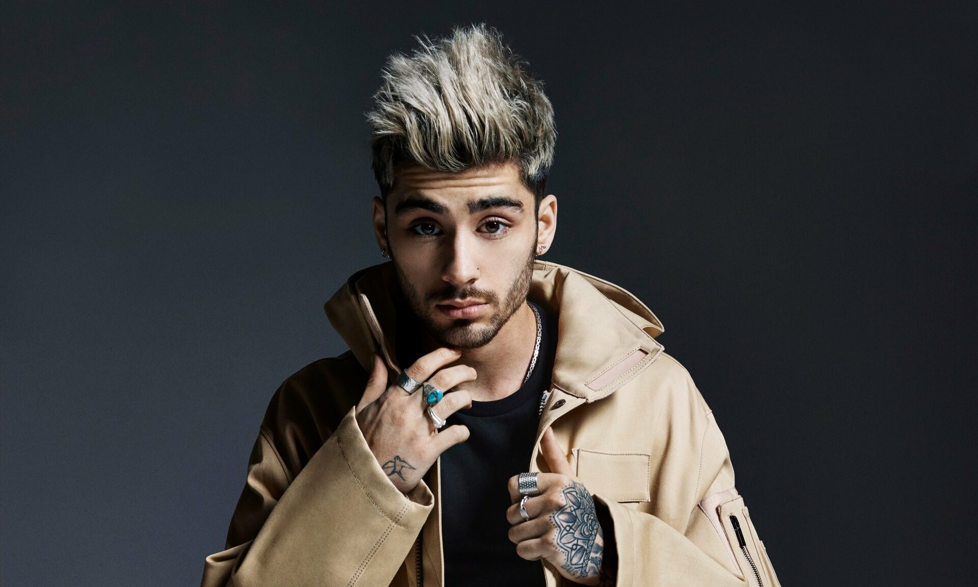 Zayn Malik: The first British male solo artist to debut at number one with his first album. 1920x1160 HD Wallpaper.