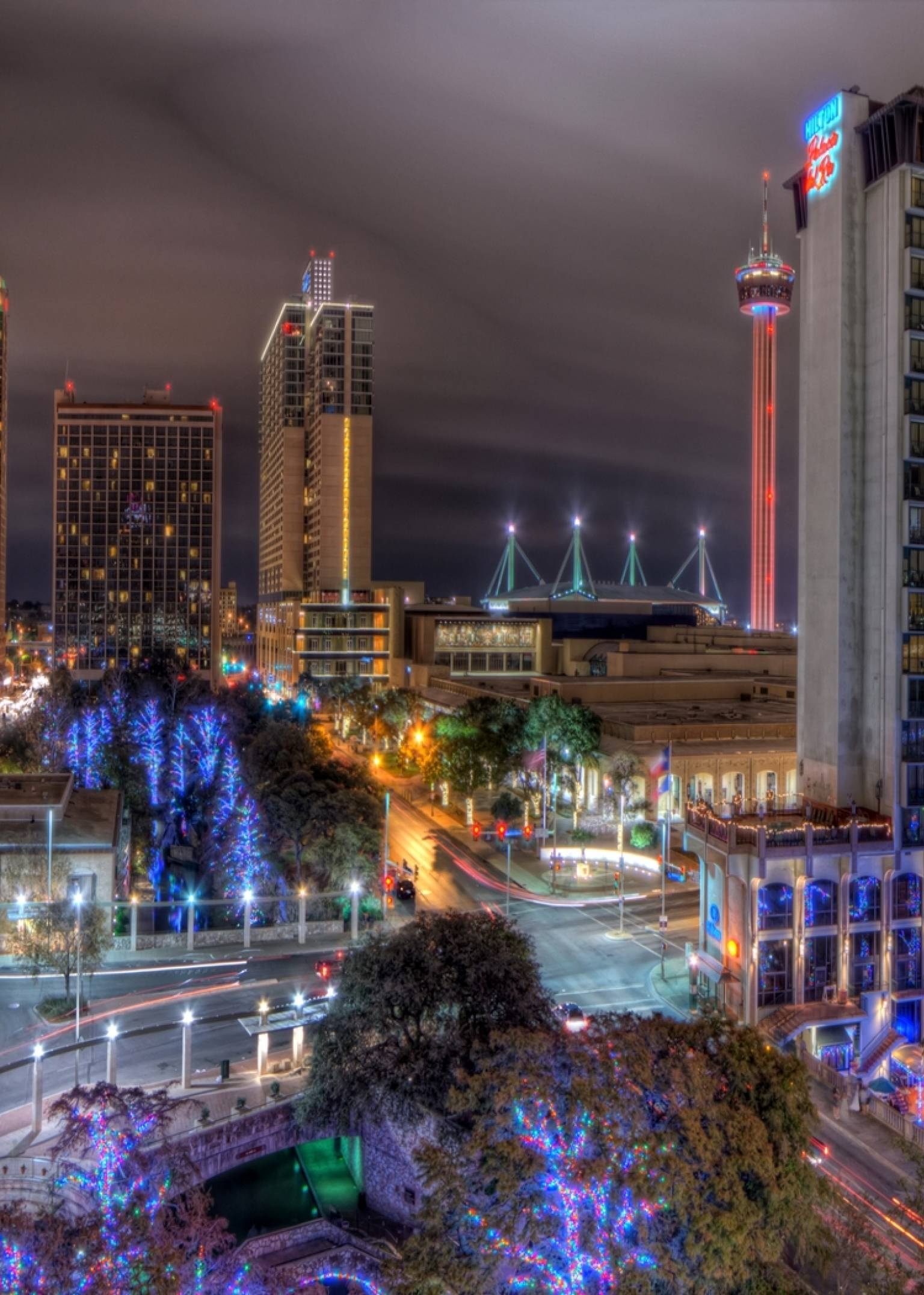 San Antonio skyline wallpapers, Top free backgrounds, Cityscapes and skylines, Urban beauty, 1540x2160 HD Phone