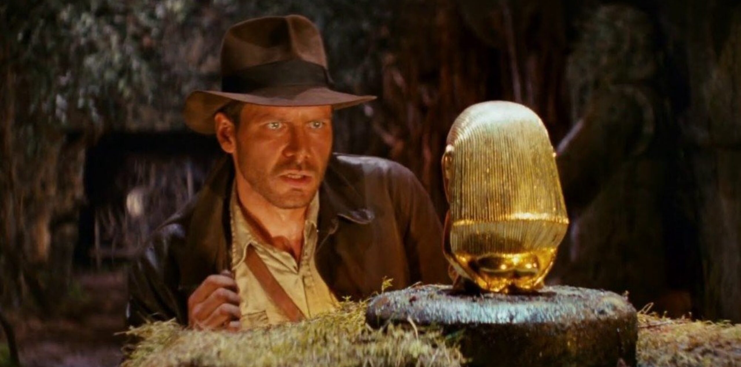 Harrison Ford (Indiana Jones): Indy, Named the greatest movie character by Empire magazine. 2560x1270 Dual Screen Background.