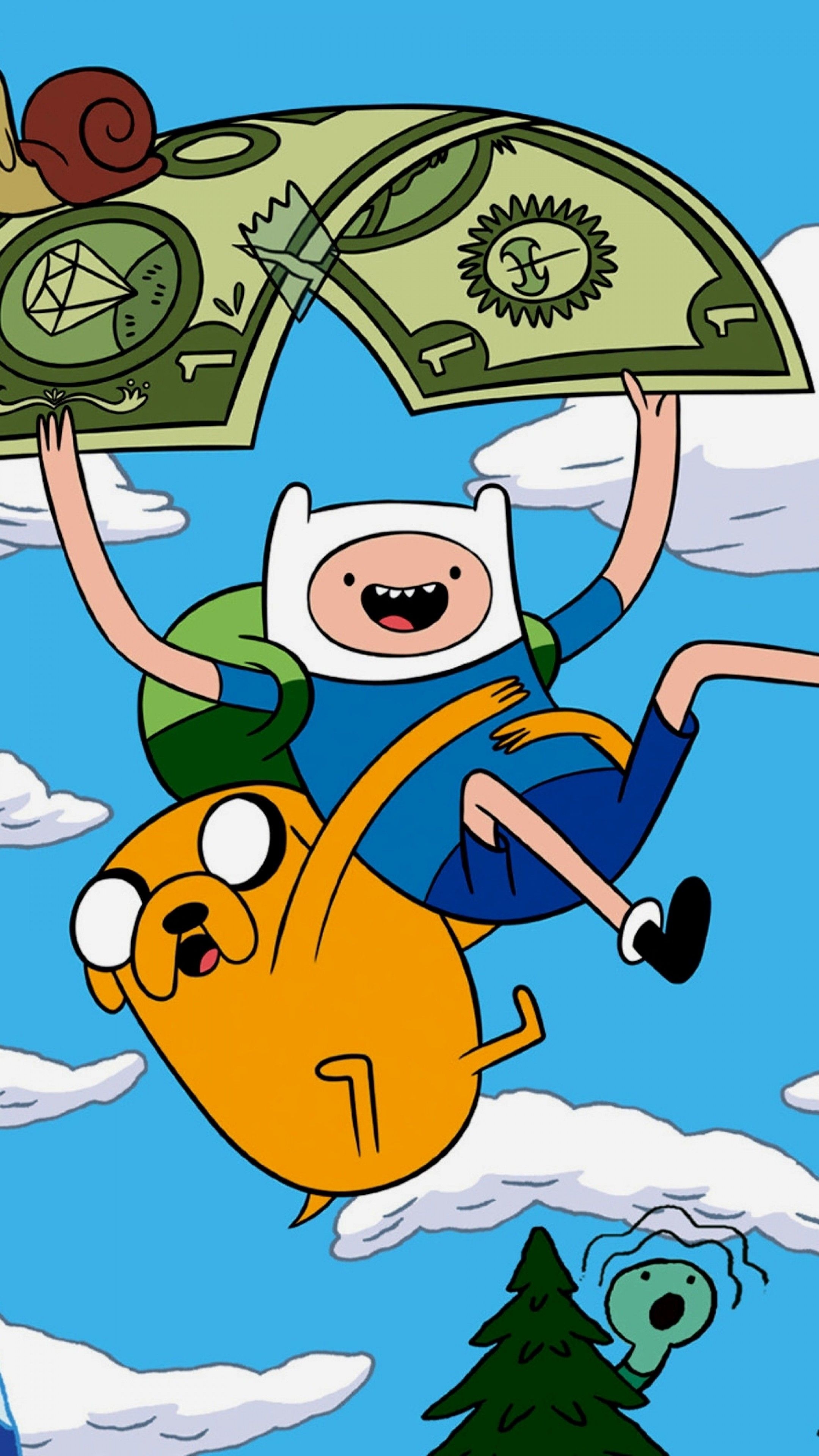 Adventure Time, TV series, Animation, Mobile wallpapers, 2160x3840 4K Phone
