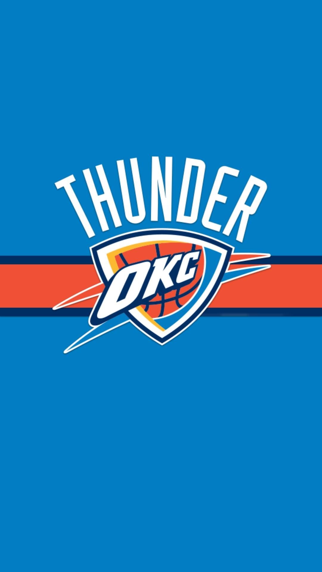 Oklahoma Thunder, Top free backgrounds, Sports team, Basketball, 1080x1920 Full HD Phone