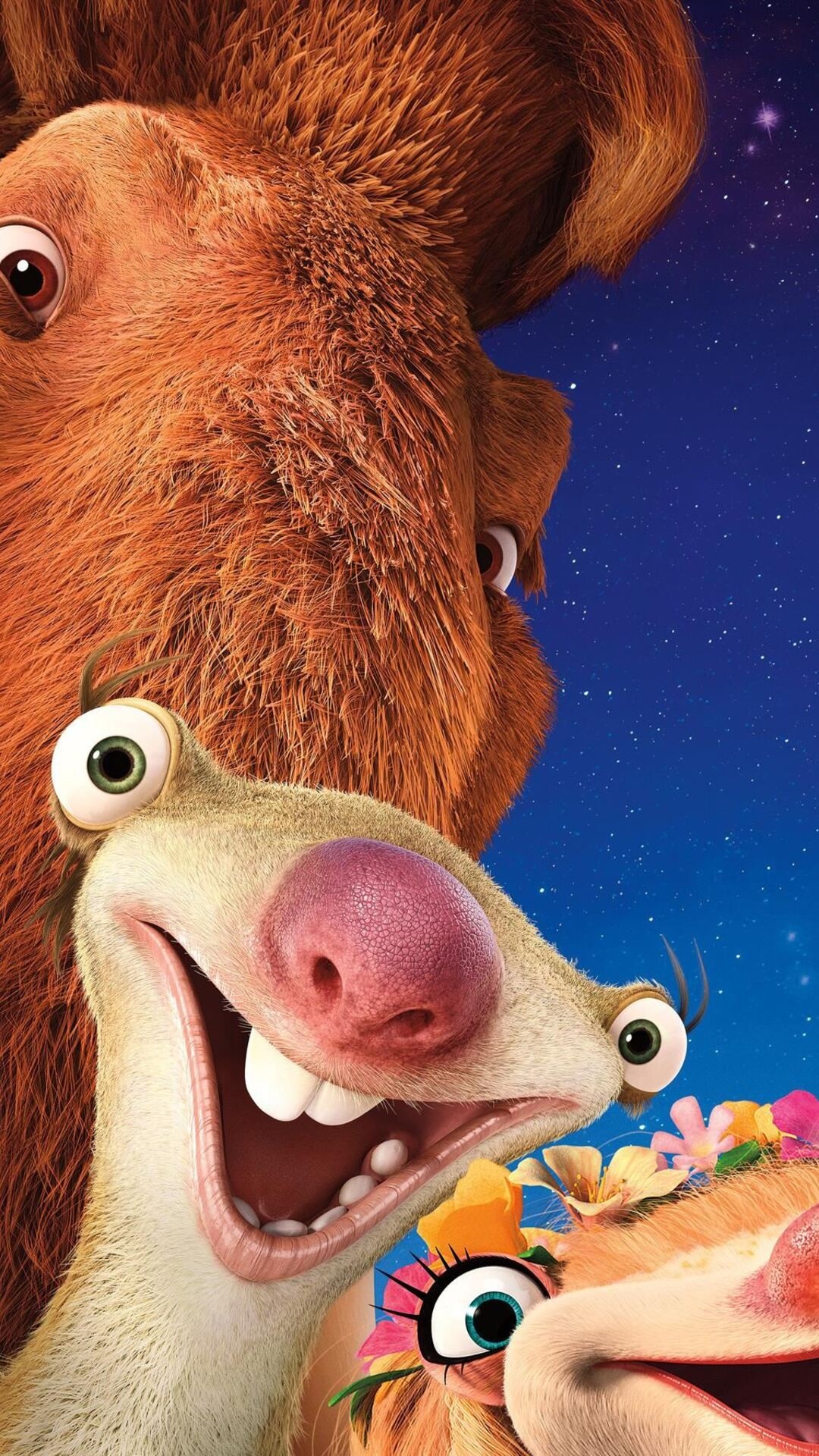 Sid, Ice Age 5, iPhone 7, 4K wallpapers, 1080x1920 Full HD Handy
