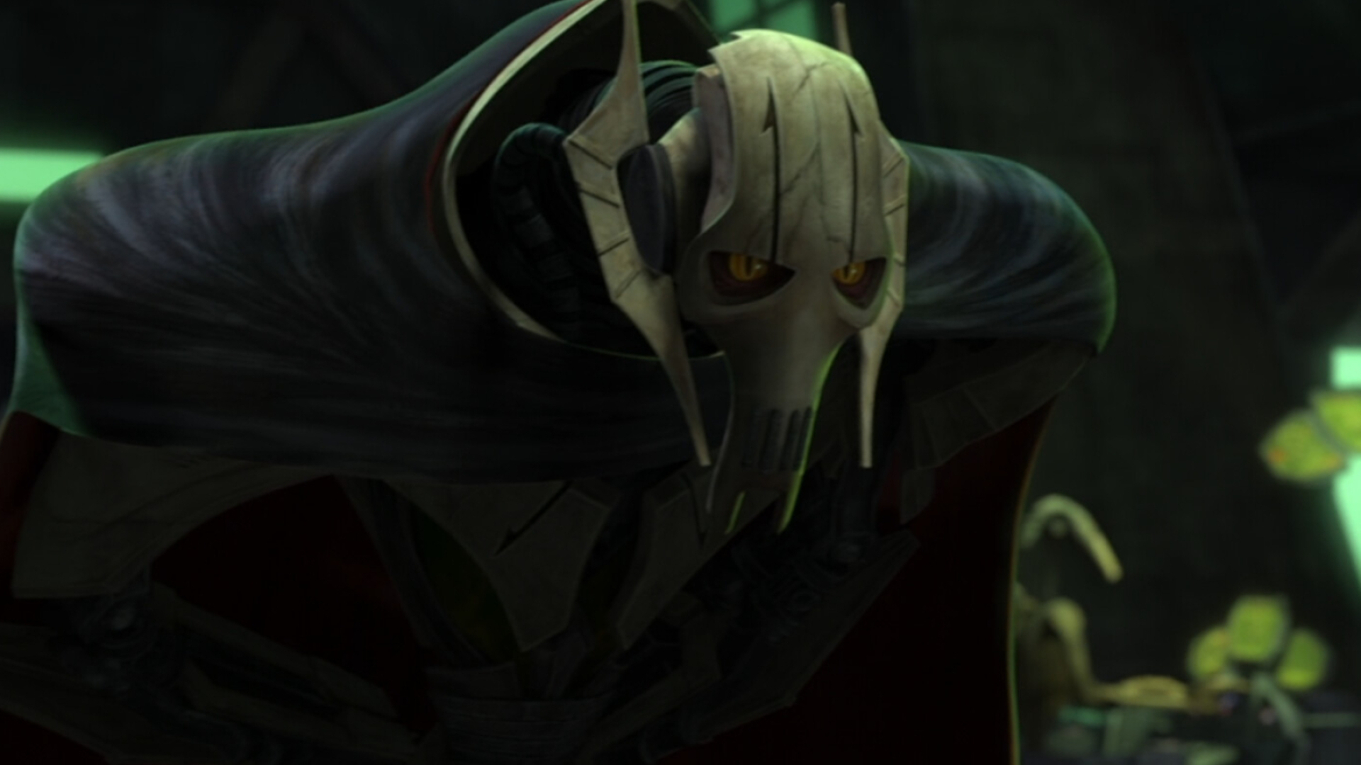 General Grievous: Science fiction, Cyborg, An antagonist from Star Wars Episode III, Featuring in Clone-Wars related Star Wars projects. 1920x1080 Full HD Wallpaper.