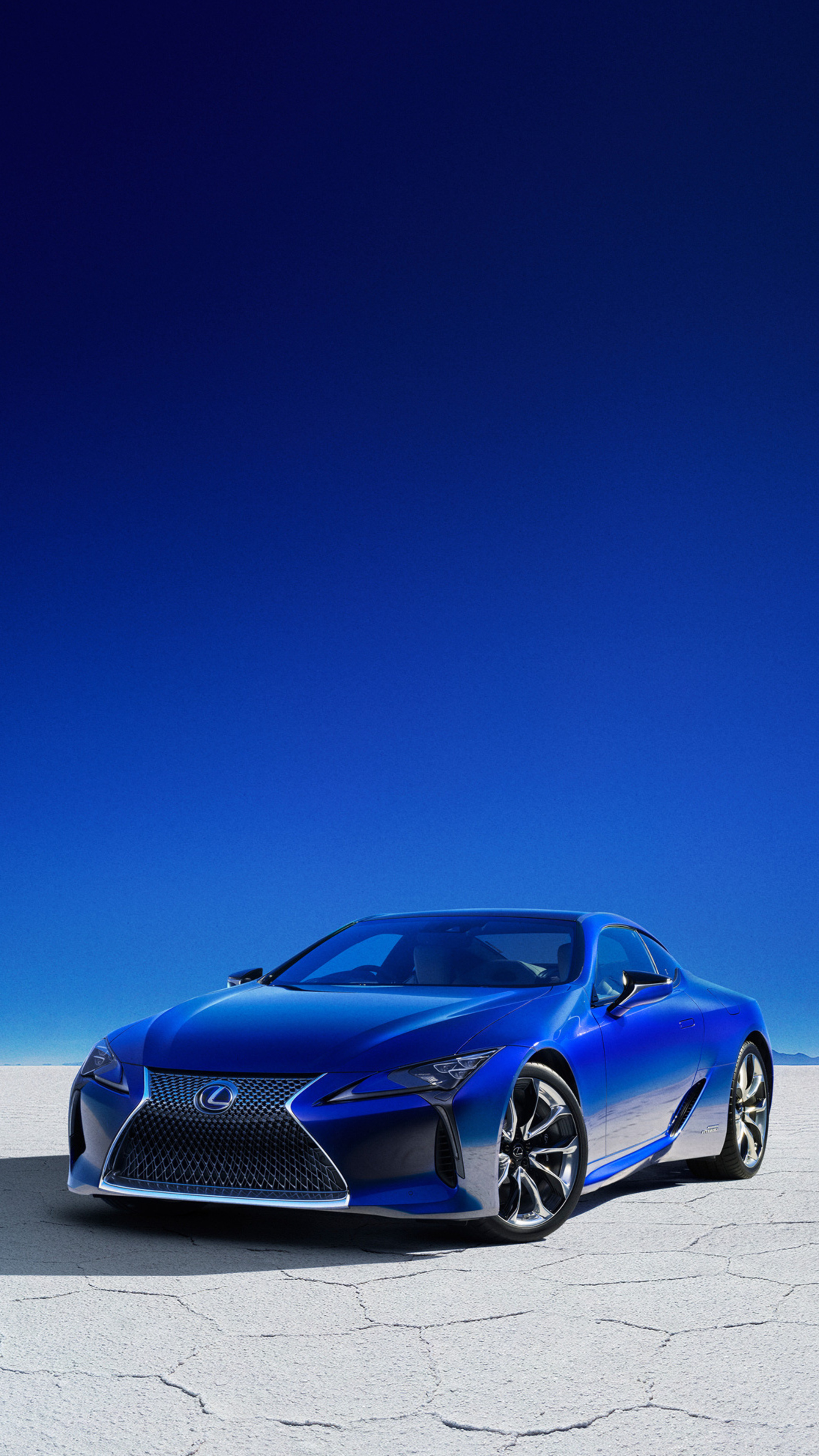 Lexus LC, Structural blue, Sony Xperia X, 4K wallpapers, 2160x3840 4K Phone