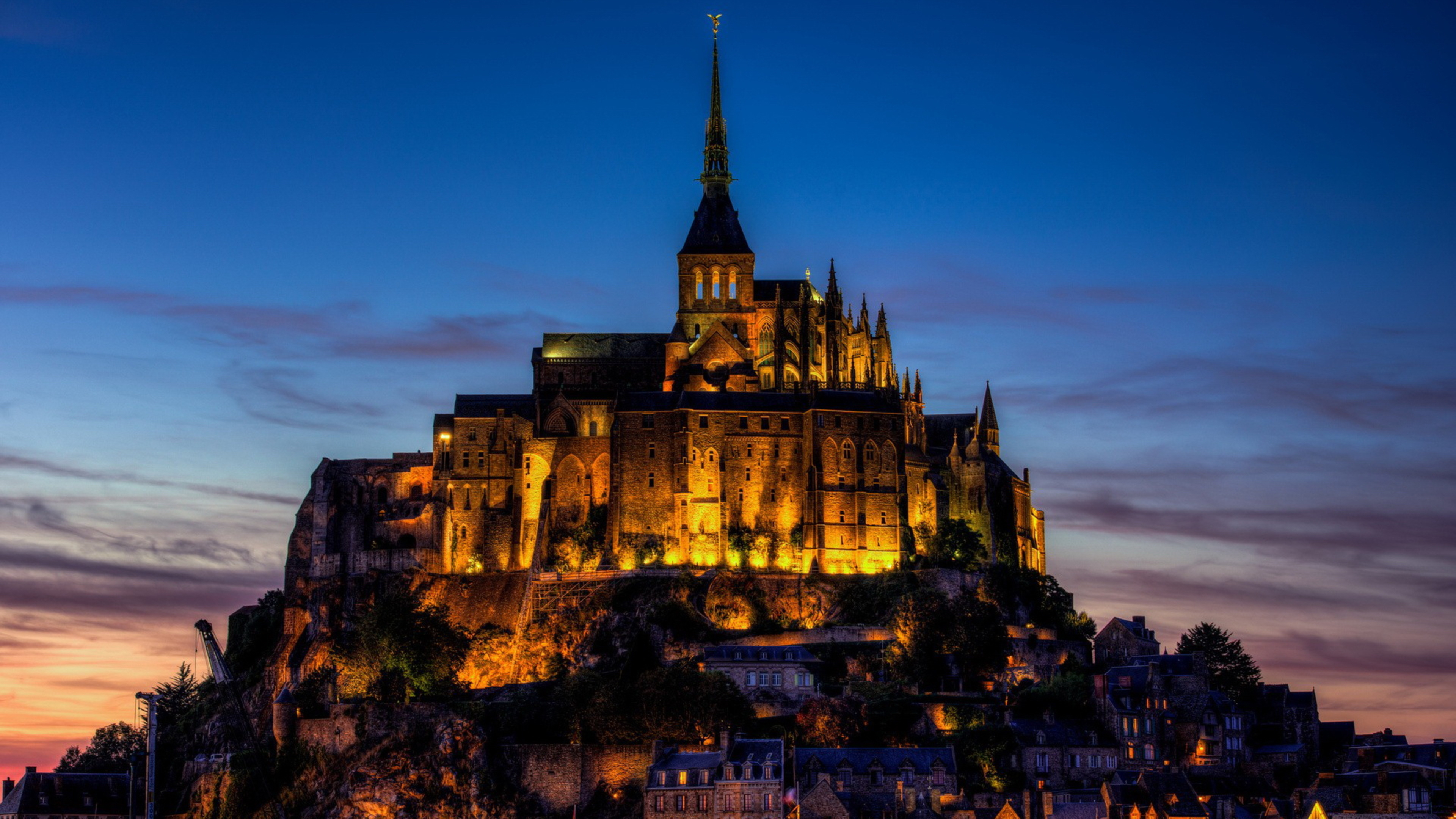 Mont St. Michel, HD wuxga, 1920x1200, Travels, 3840x2160 4K Desktop