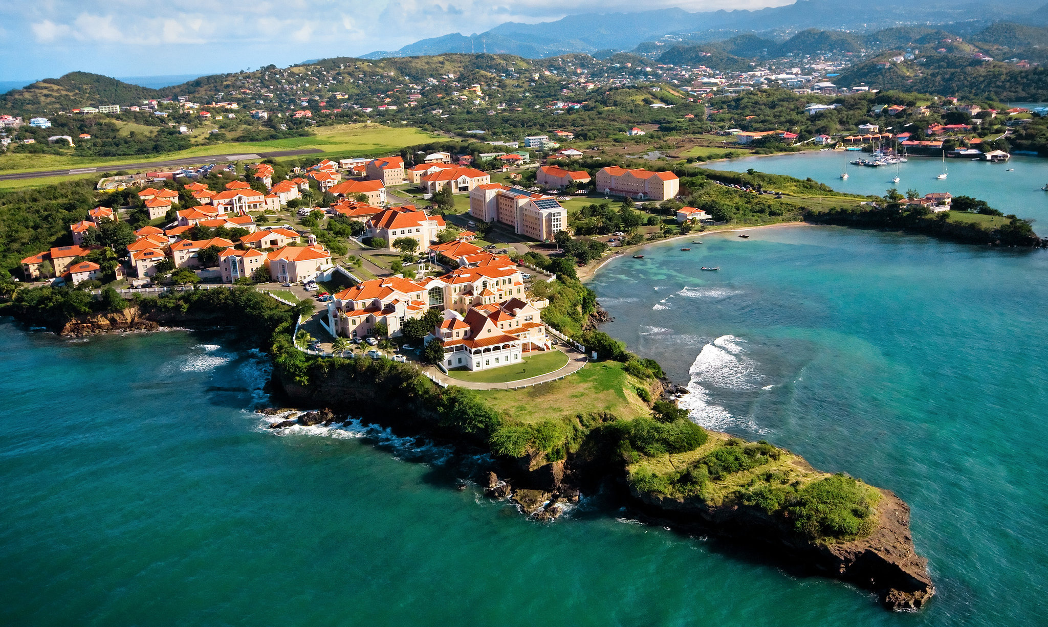 St. George's Grenada, Second chance med school, The New York Times, Travel, 2050x1230 HD Desktop