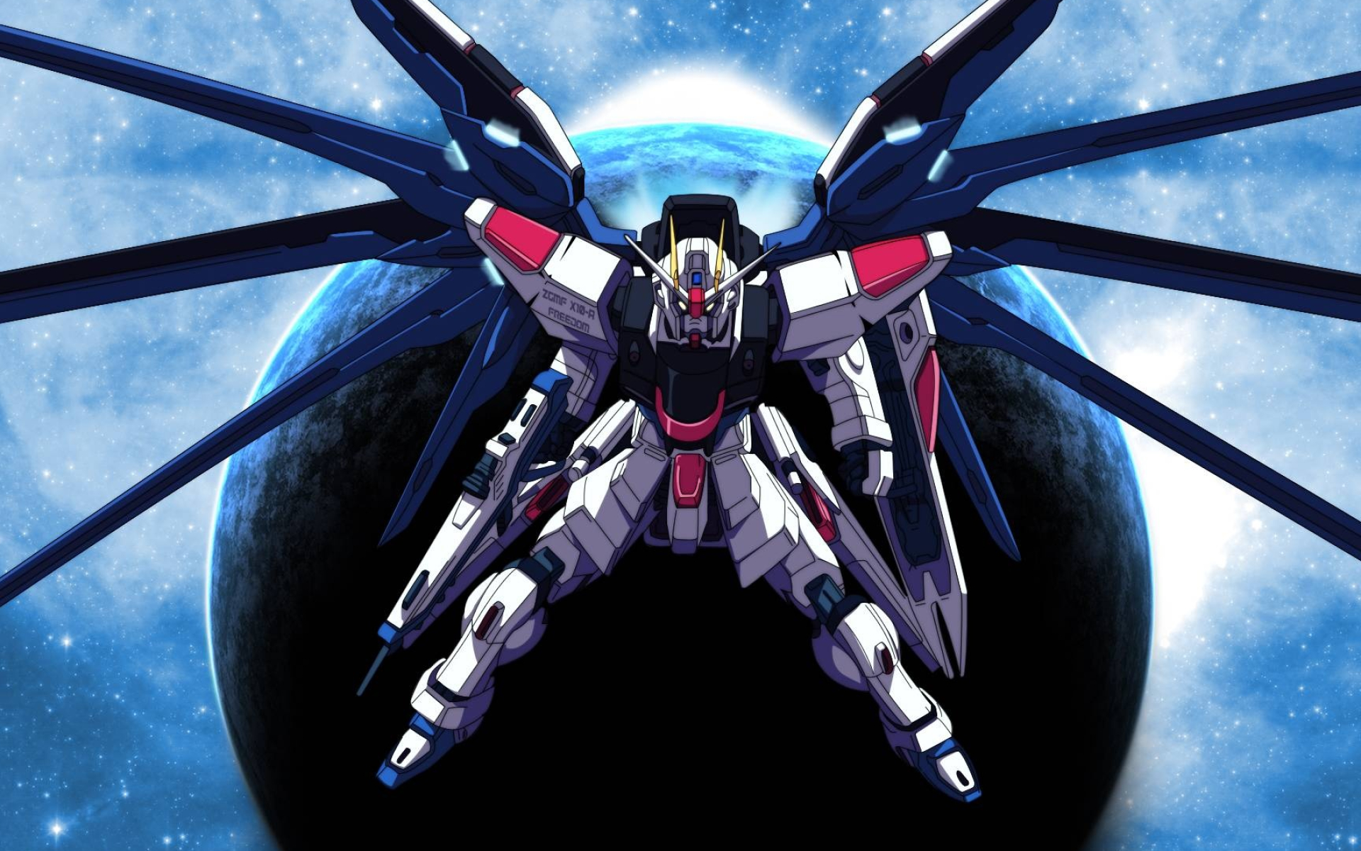 Gundam Seed wallpapers, Futuristic war machines, Cosmic space battles, Striking HD art, 1920x1200 HD Desktop