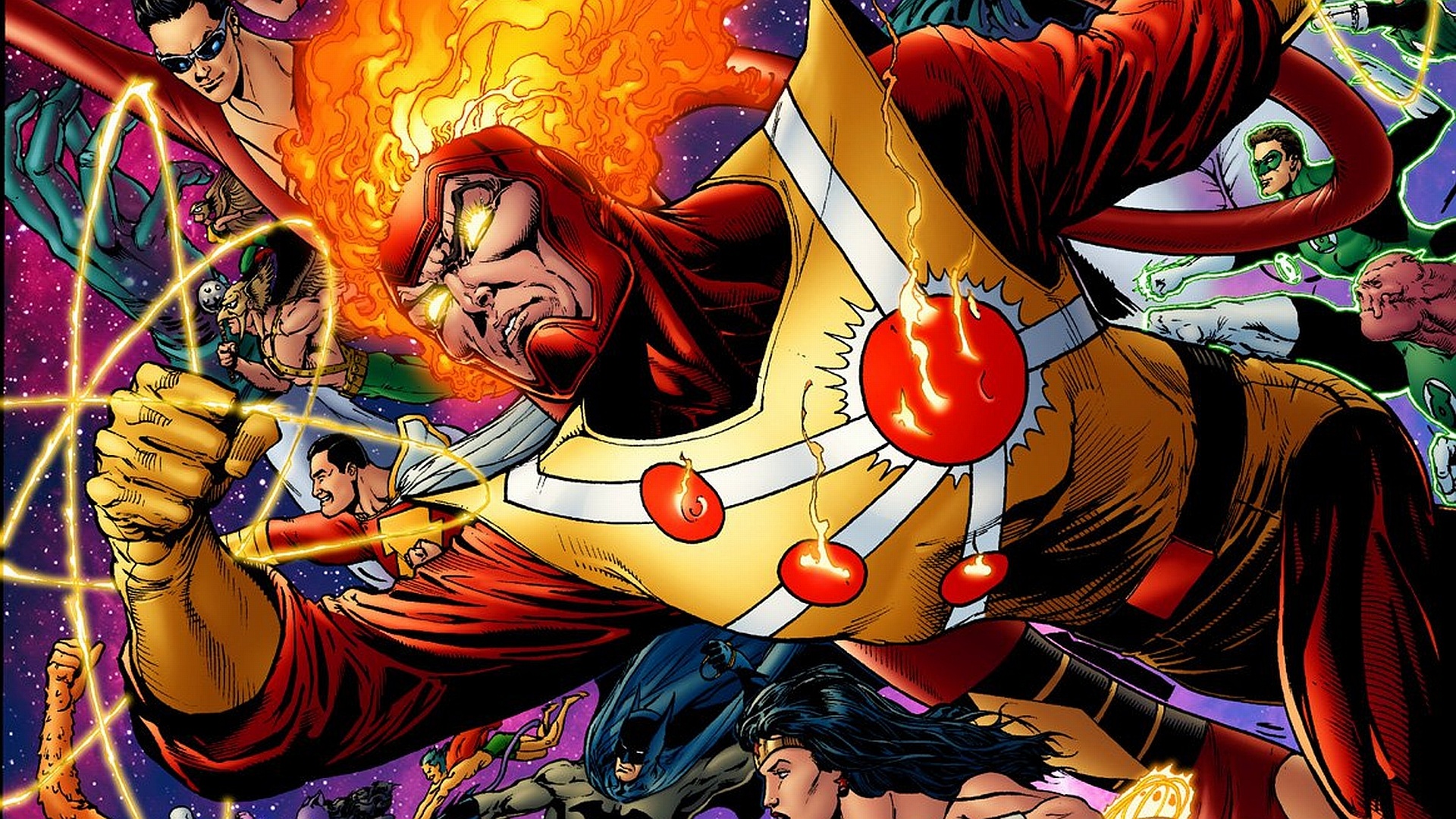 Firestorm, DC Comics superhero, Flame manipulation, Powerful fusion, 1920x1080 Full HD Desktop