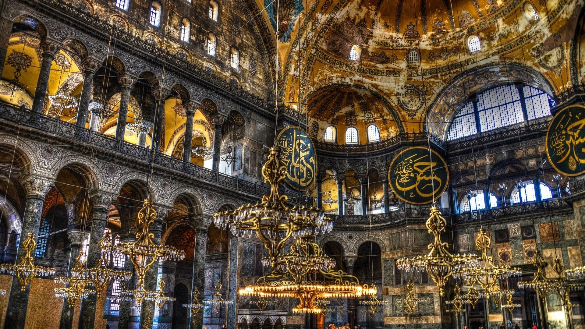 Hagia Sophia, HD wallpapers, Beautiful backgrounds, Architectural beauty, 1920x1080 Full HD Desktop