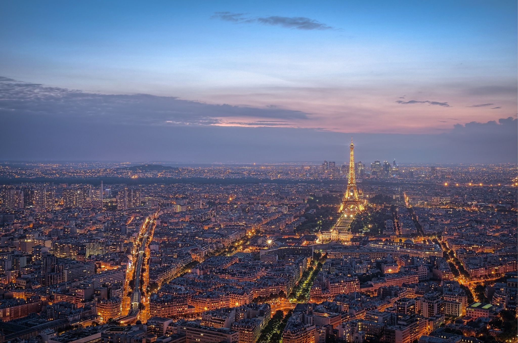 Paris Skyline, Tribute to the city, Fun and adventure, Travel inspiration, 2050x1360 HD Desktop