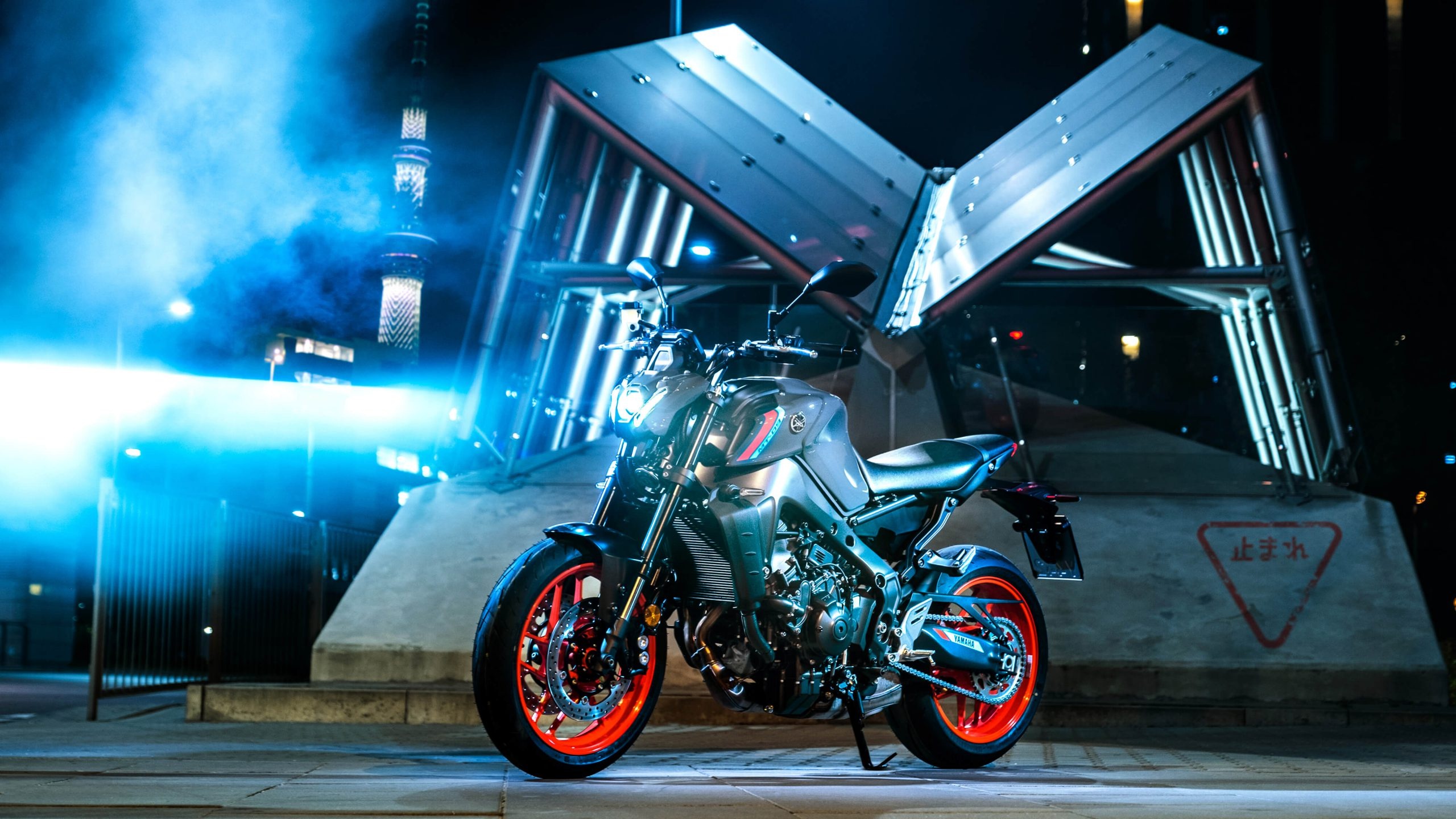 Yamaha MT-09, Motorcycle marvel, Unmatched performance, Unleash the beast, 2560x1440 HD Desktop
