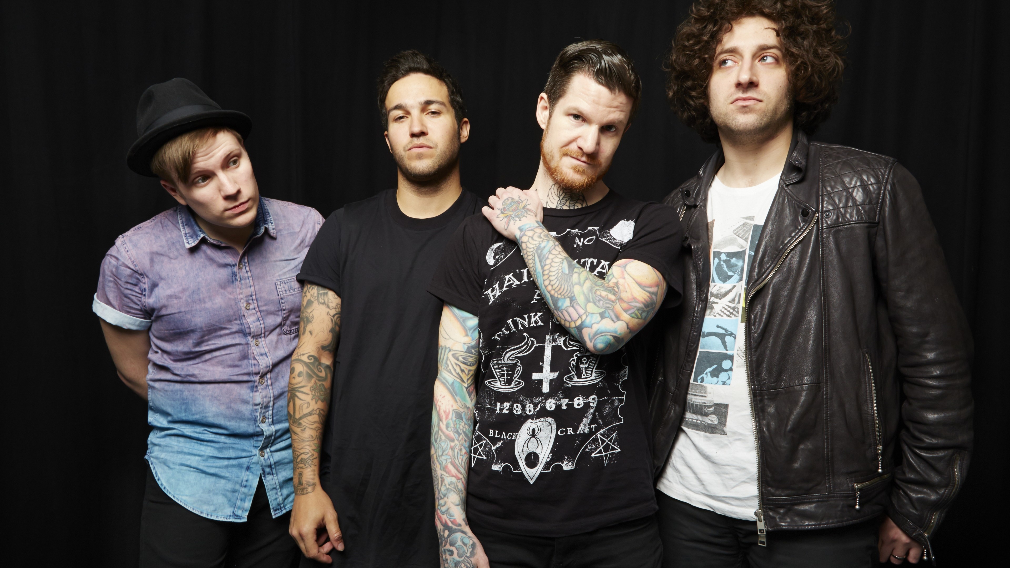Fall Out Boy, Music artists, Band members, Celebrity wallpapers, 3840x2160 4K Desktop