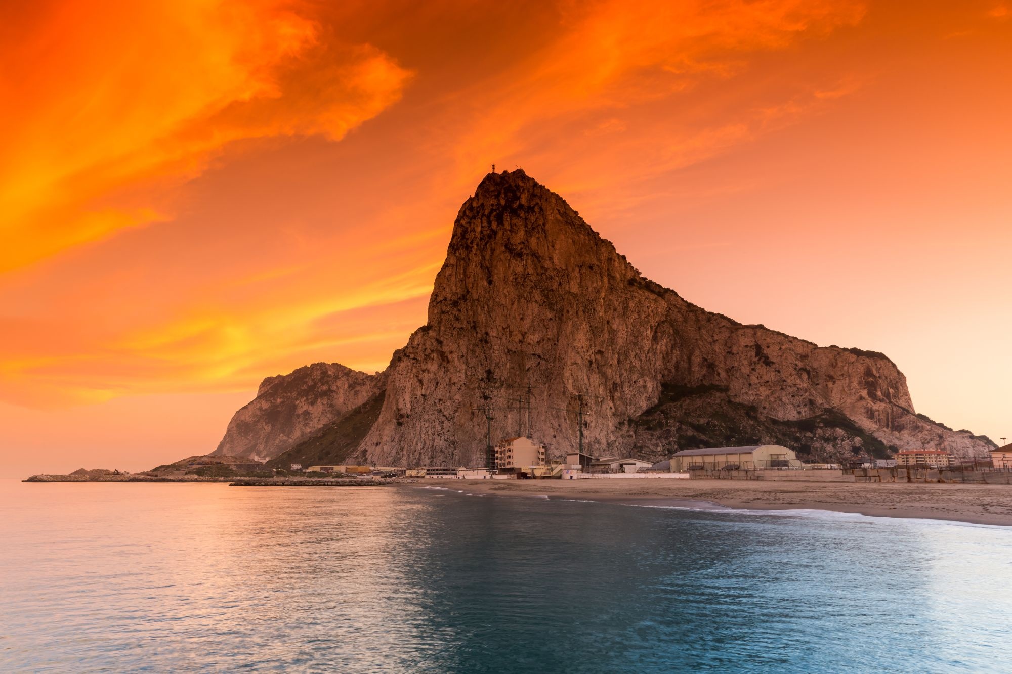 Gibraltar rock, Private jet, Travels, Charter, 2000x1340 HD Desktop